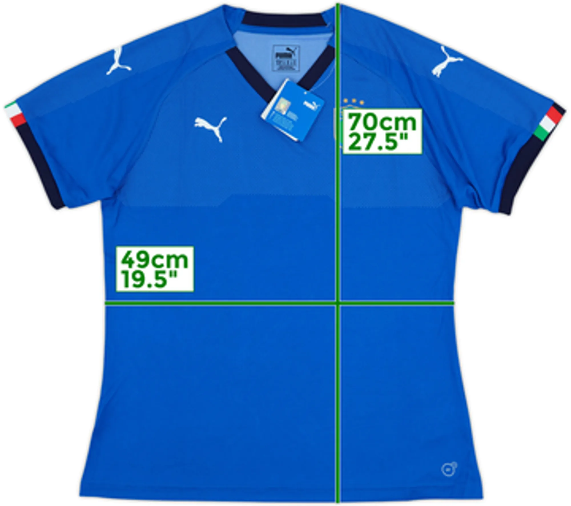 2018-19 Italy Home Shirt (Women's XL)