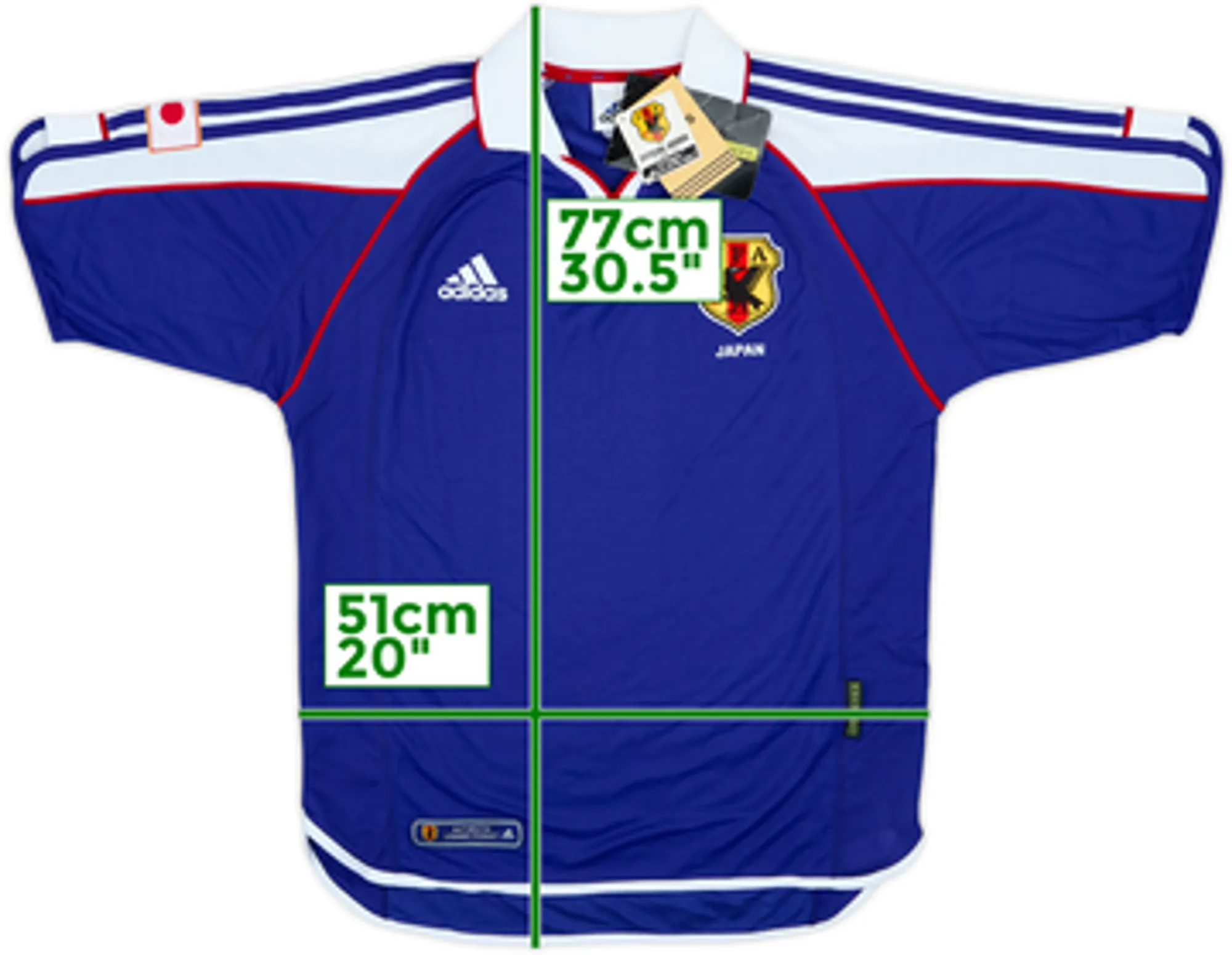 2000-01 Japan Player Issue Home Shirt (L)