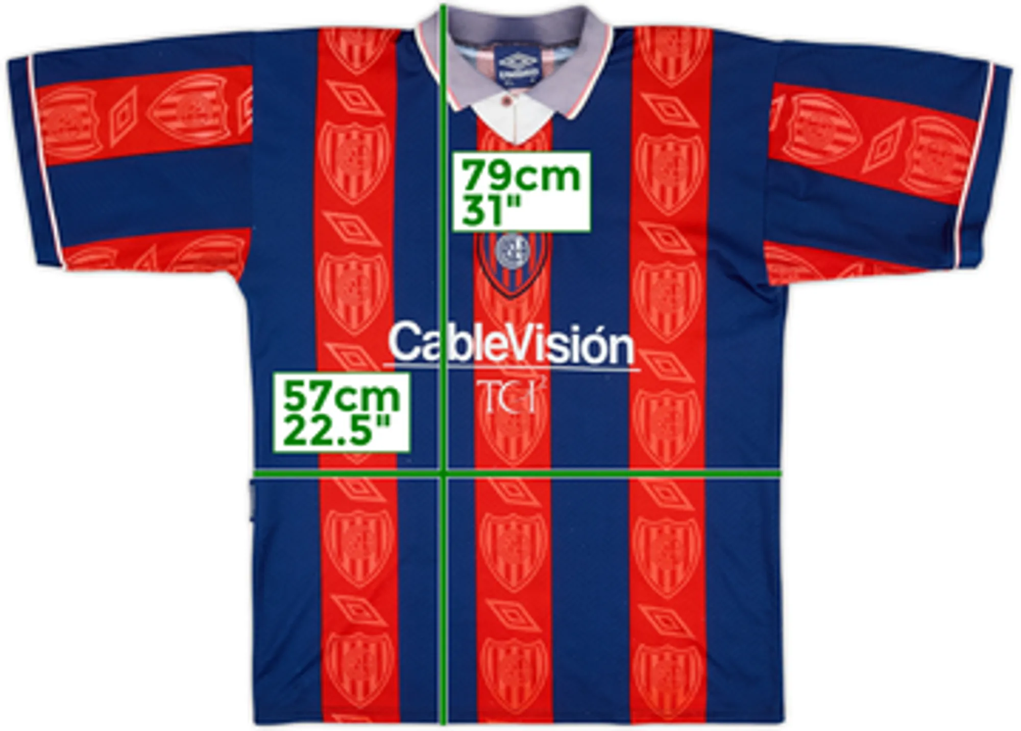 1996 San Lorenzo Home Shirt - 6/10 - (XL)