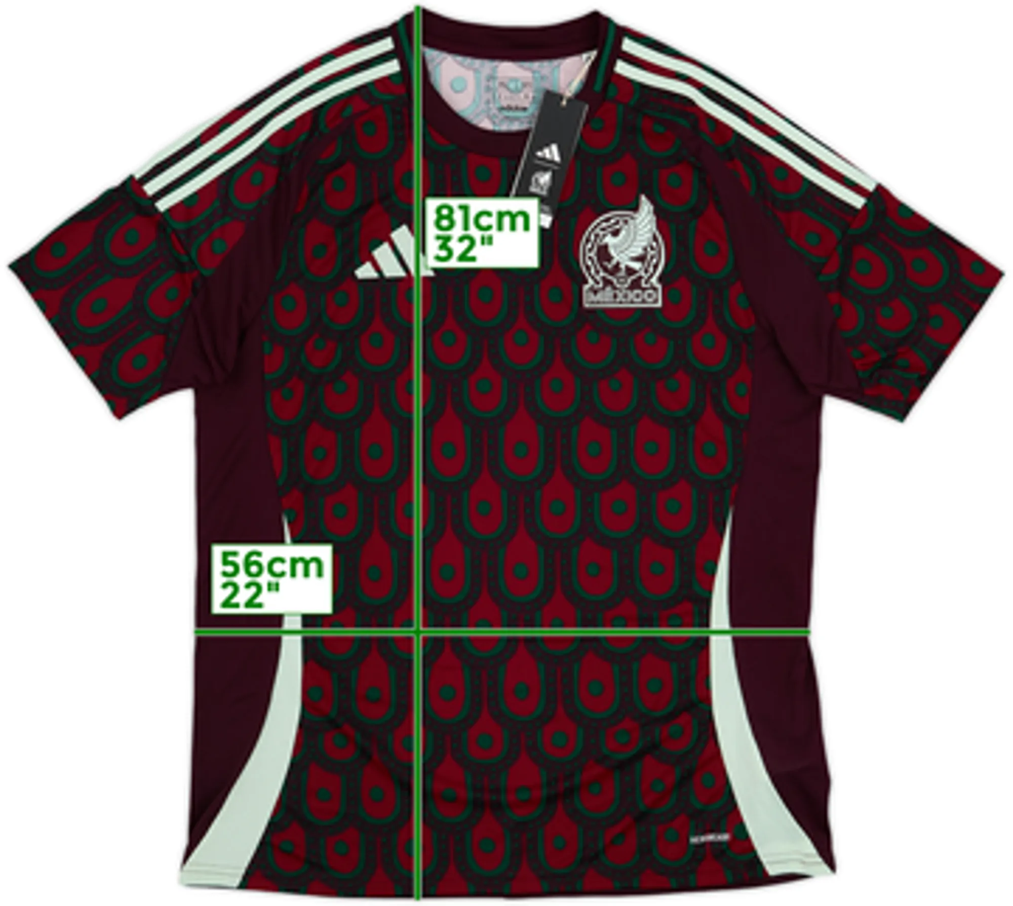 2024-25 Mexico Home Shirt (L)