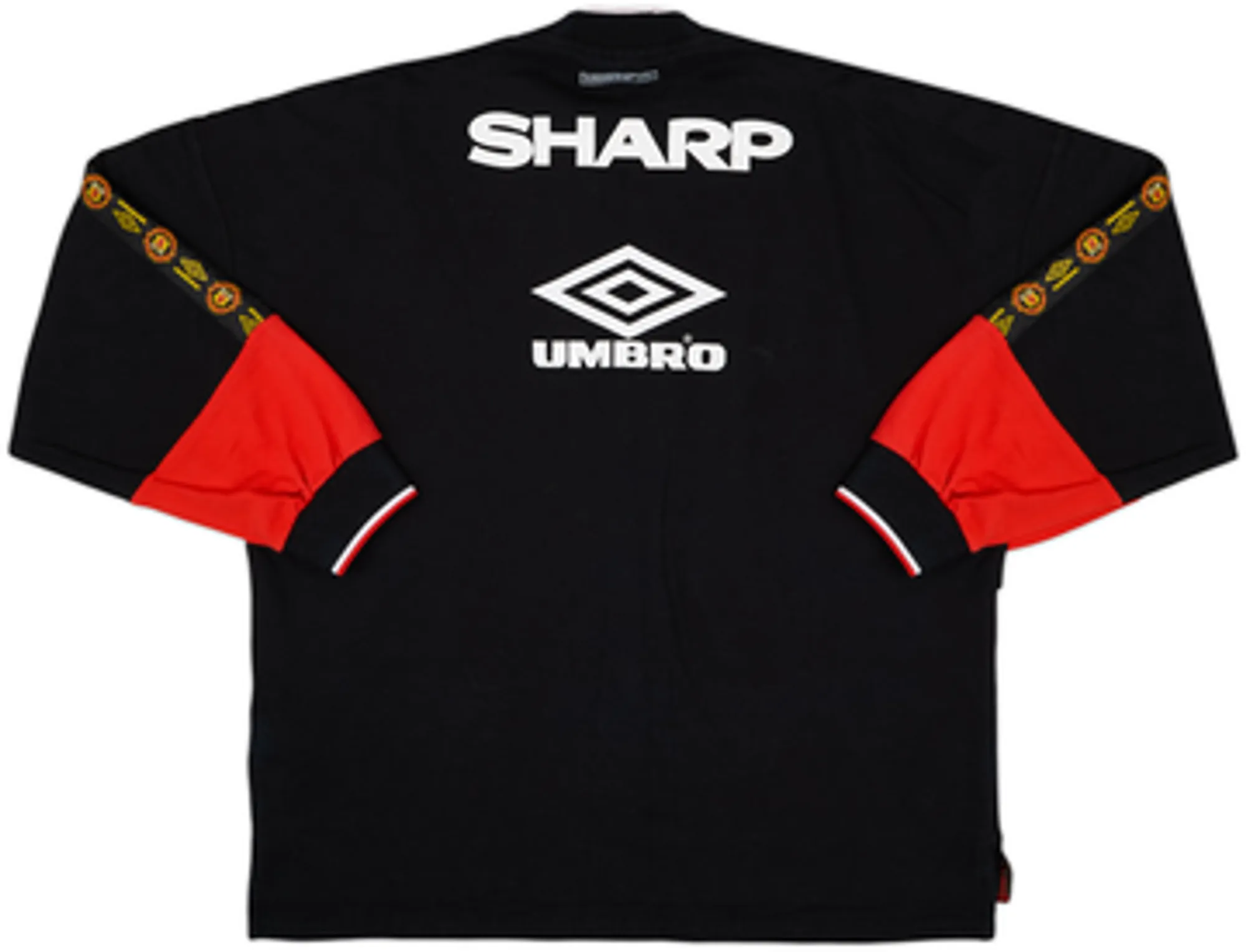 1996-97 Manchester United Umbro Sweat Top - 5/10 - (XXL)