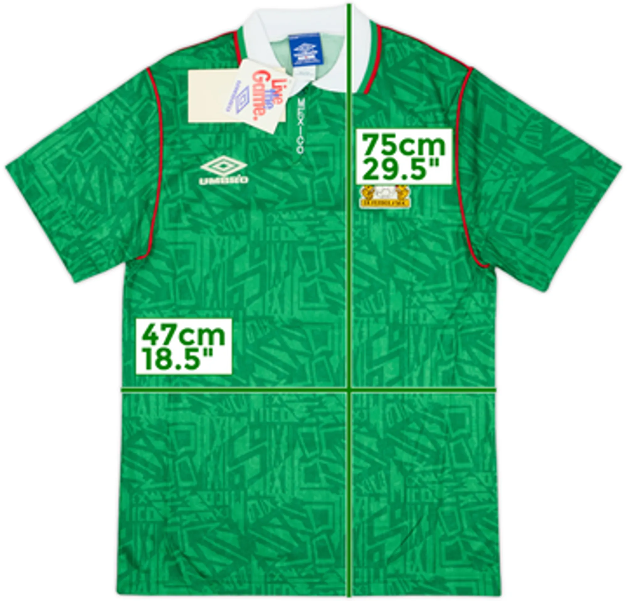 1994-95 Mexico Home Shirt (S)