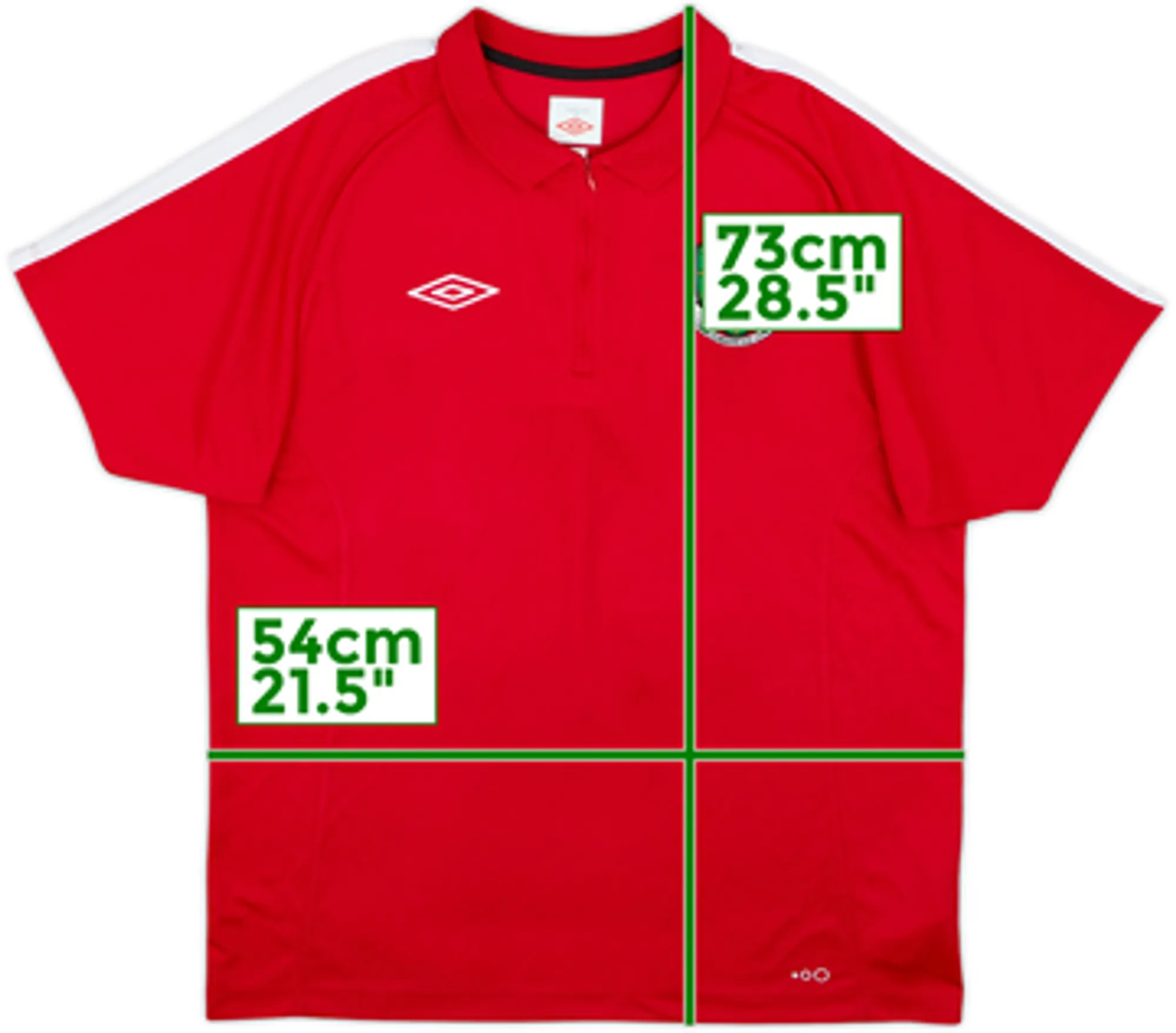 2010-11 Wales Umbro 1/4 Zip Polo Shirt - 6/10 - (L)