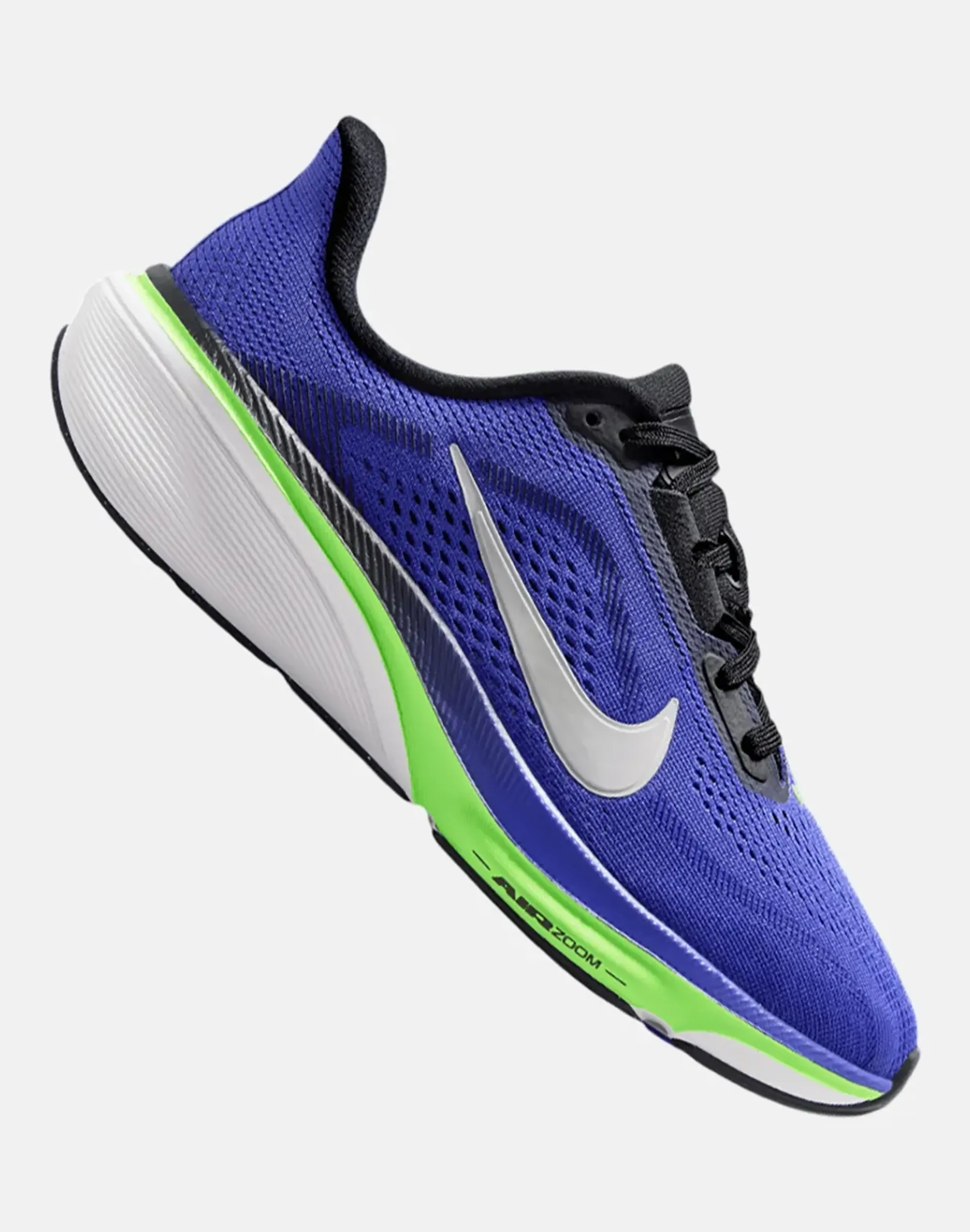 Nike Older Kids Air Zoom Pegasus 42 Running Shoes in Blue/Black 
