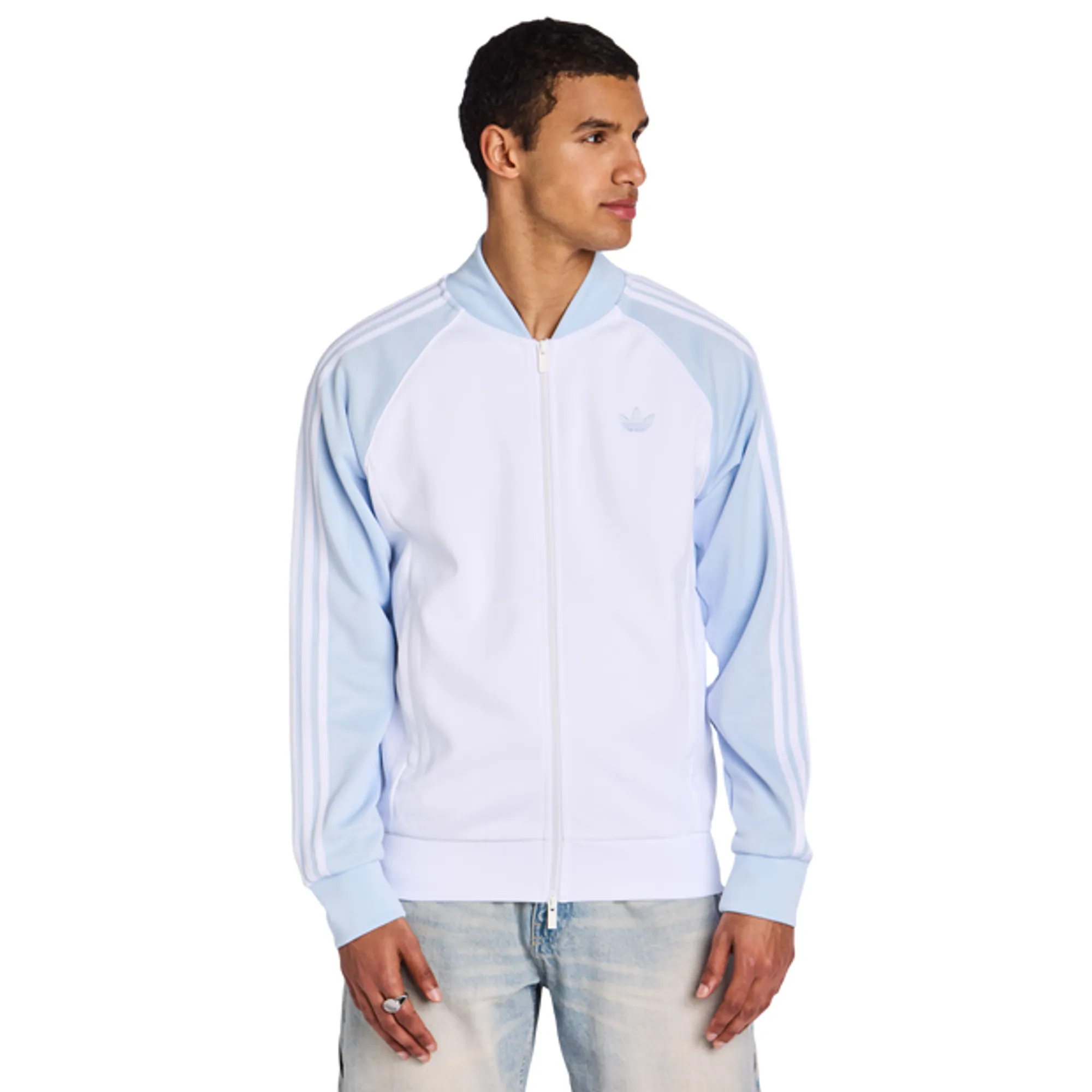 Adidas Superstar Men Track Tops - White