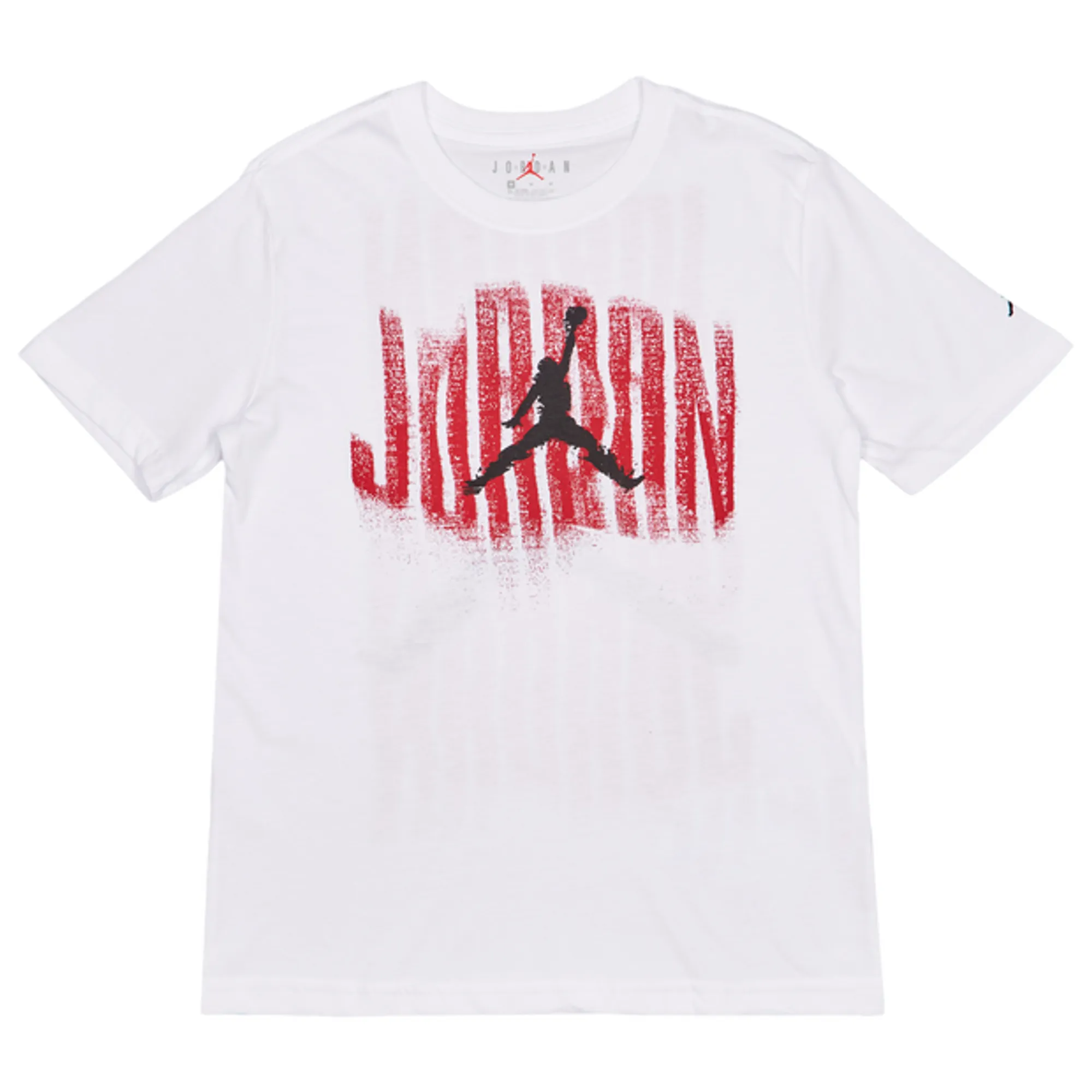 Jordan Distressed Gfx Kid's T-Shirts - White