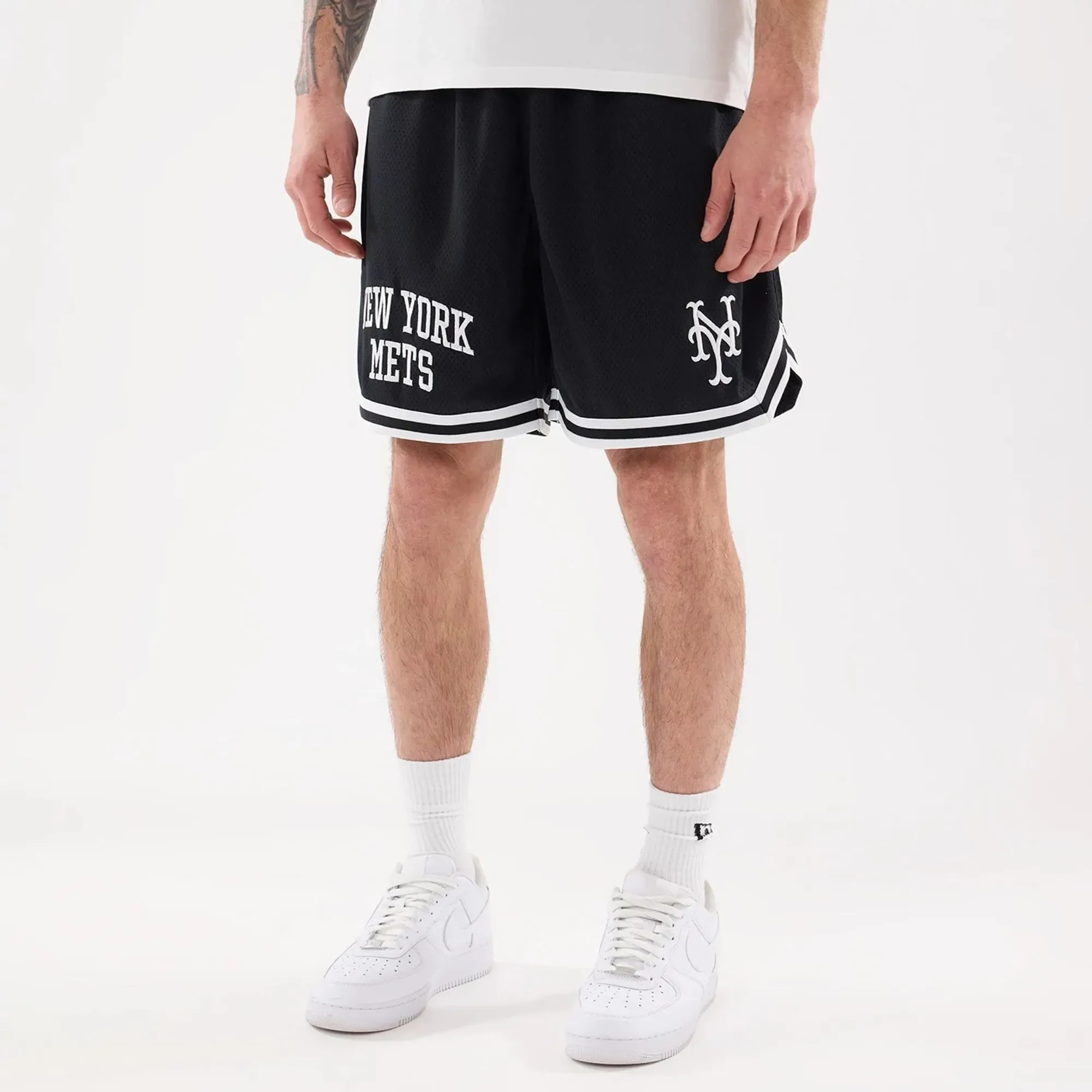 New York Mets MLB Comfort Navy Oversized Shorts New Era Cap adult unisex