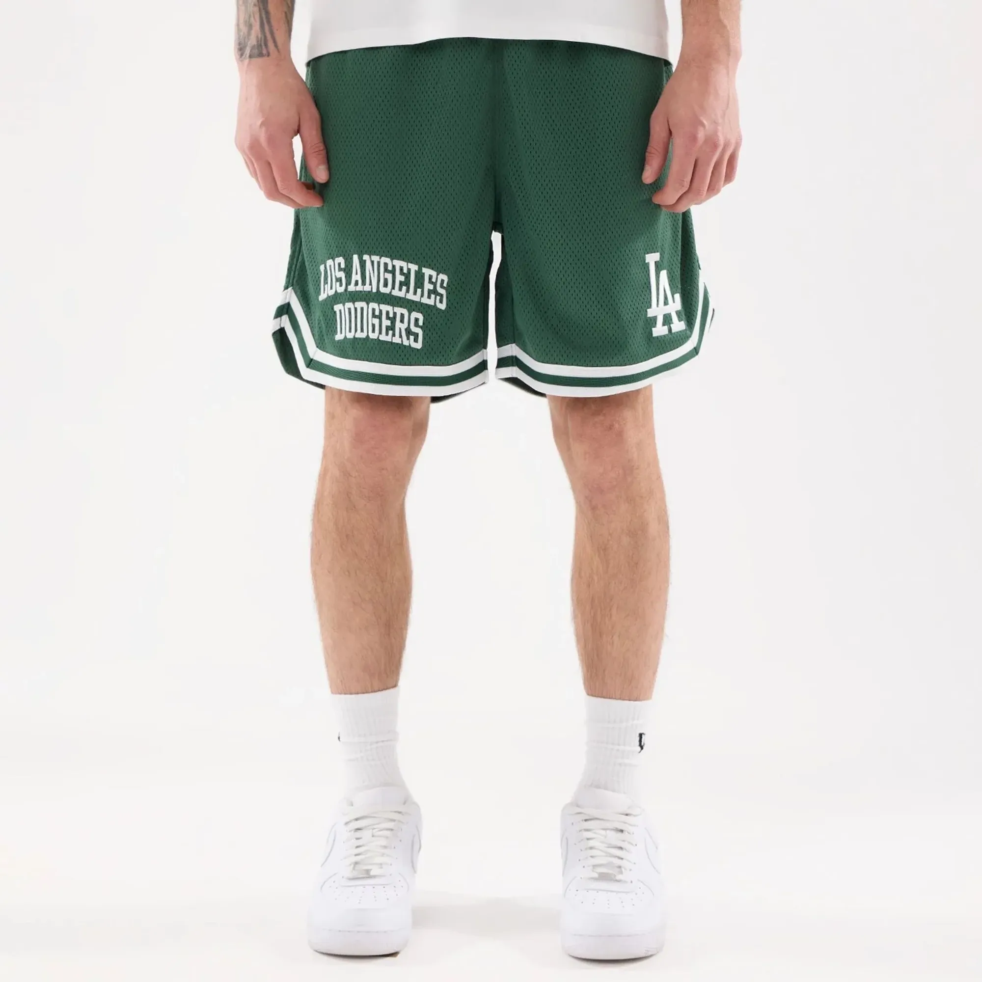 LA Dodgers MLB Comfort Dark Green Oversized Shorts New Era Cap adult unisex