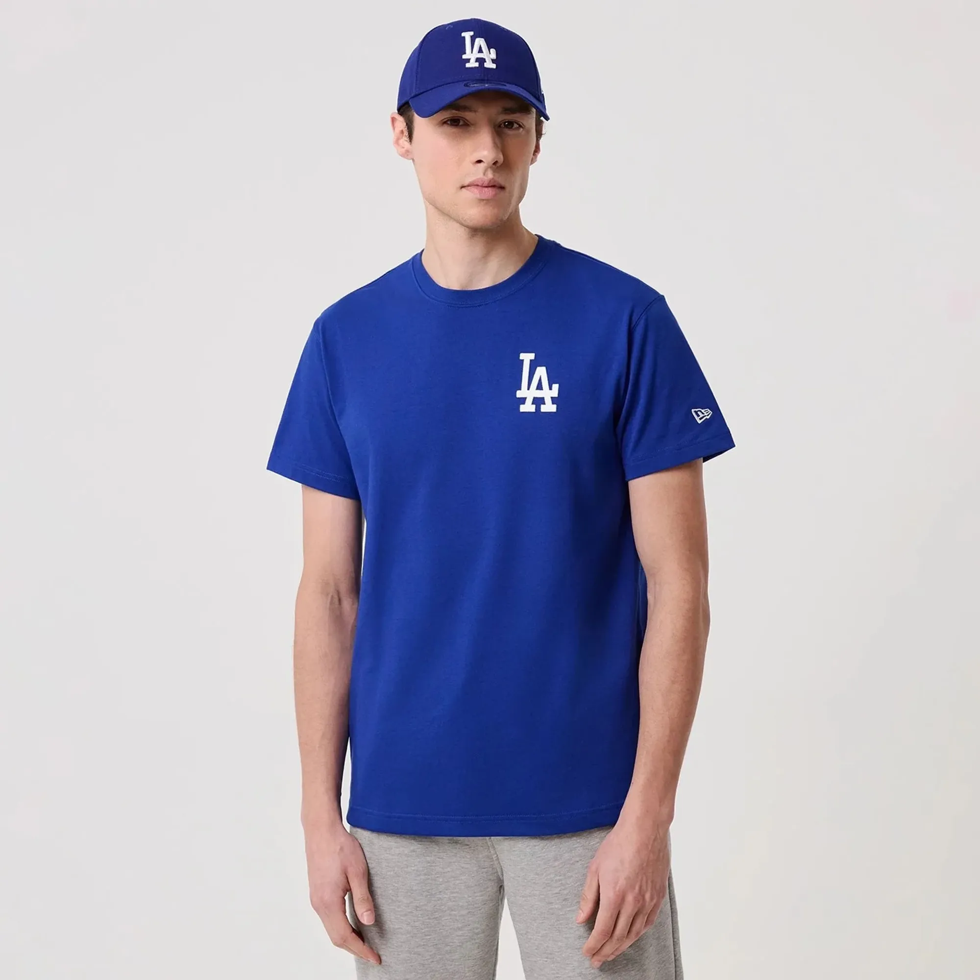LA Dodgers MLB Banana Graphic Bright Blue T-Shirt New Era Cap adult unisex