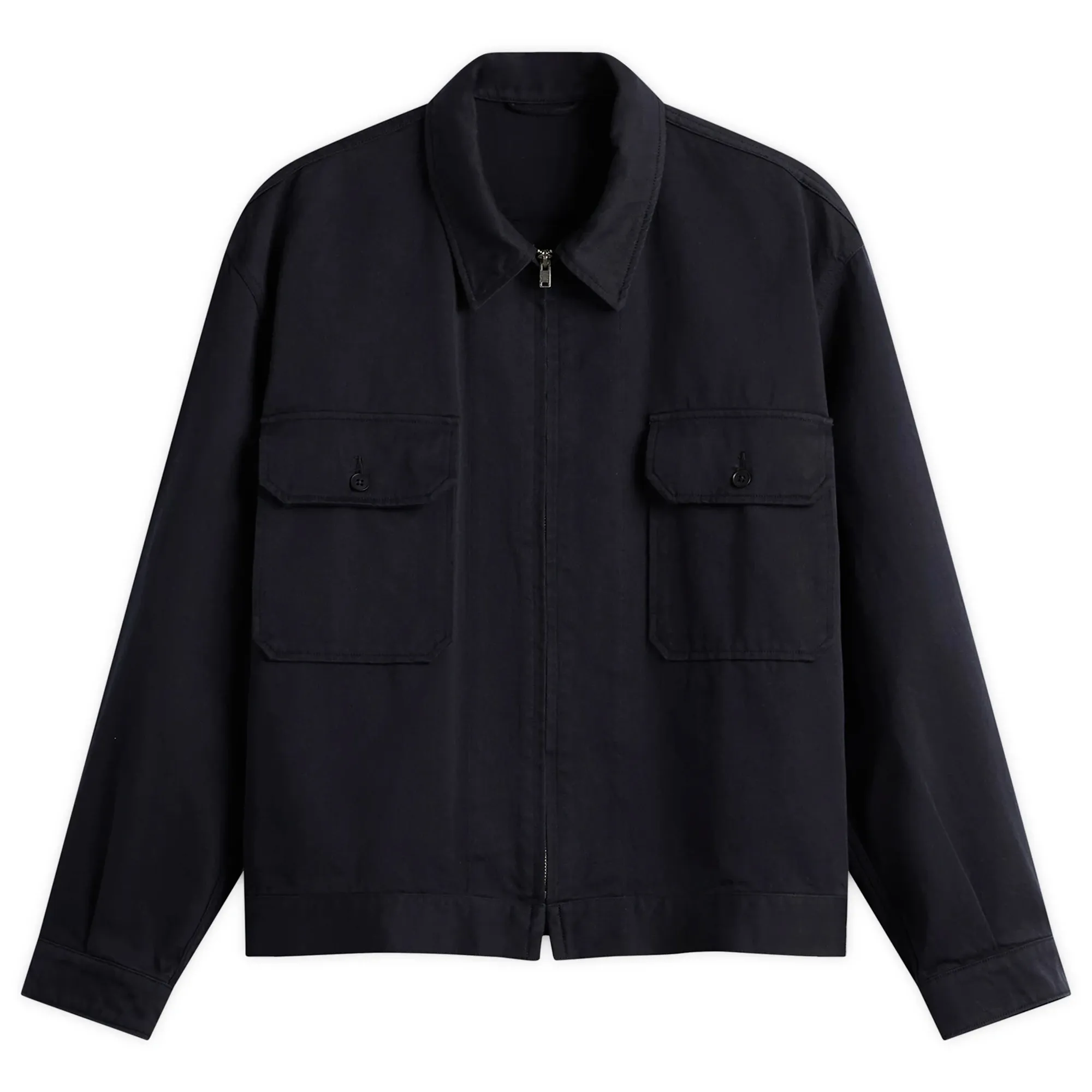 Kaptain Sunshine Men's Navy Zip Jacket