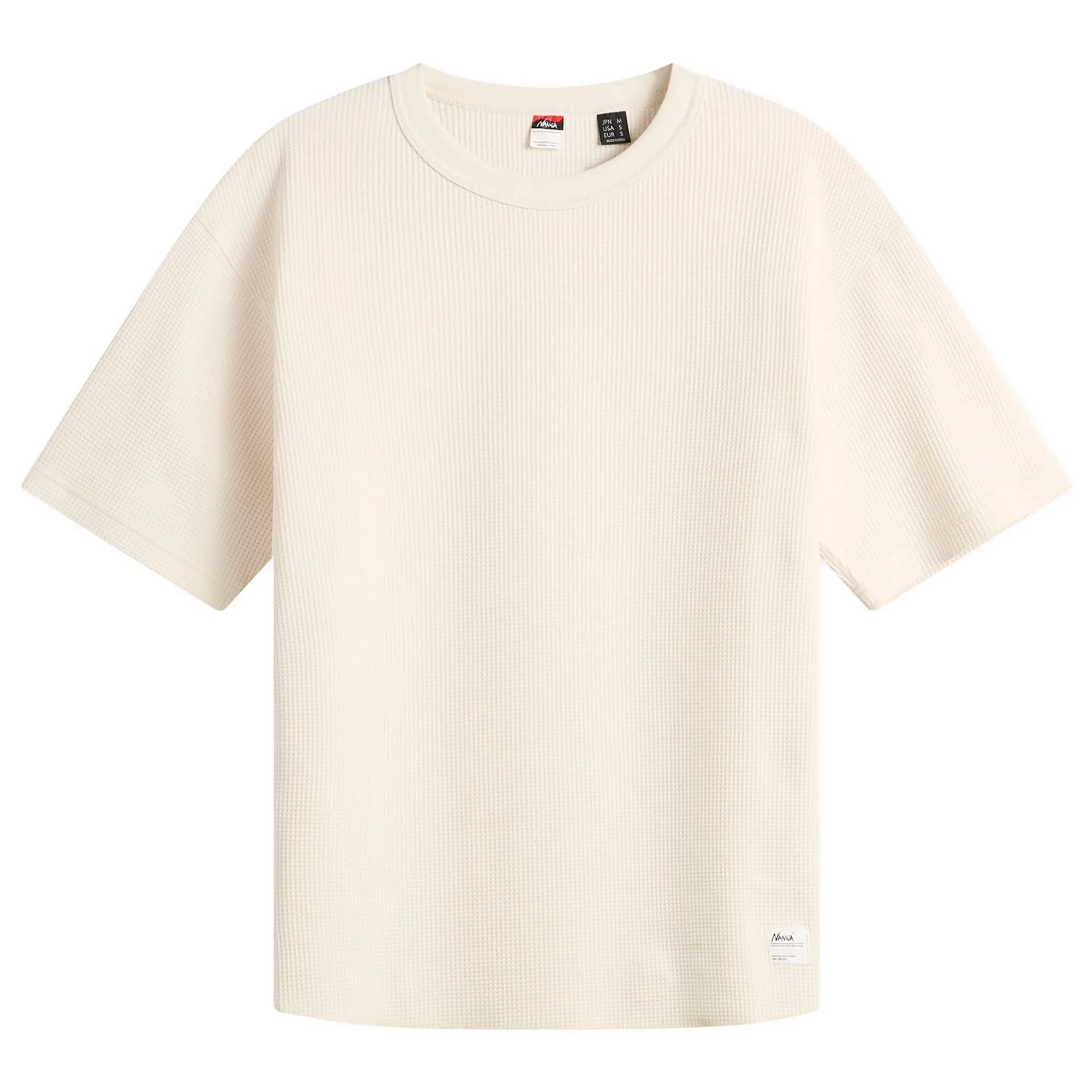 NANGA Men's Airflex® Waffle T-Shirt White