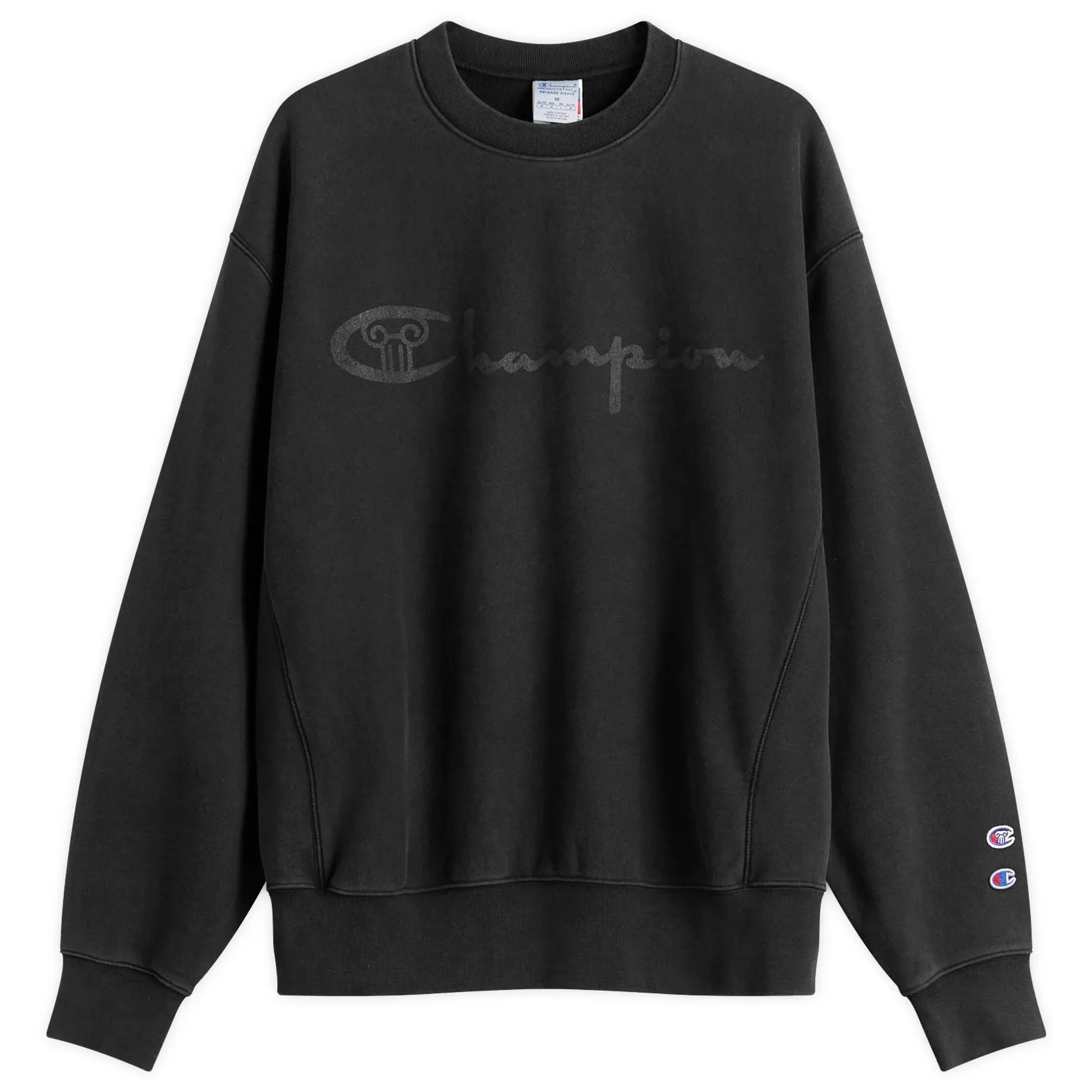 Champion Men's x Aries Decentralised Sweatshirt Black