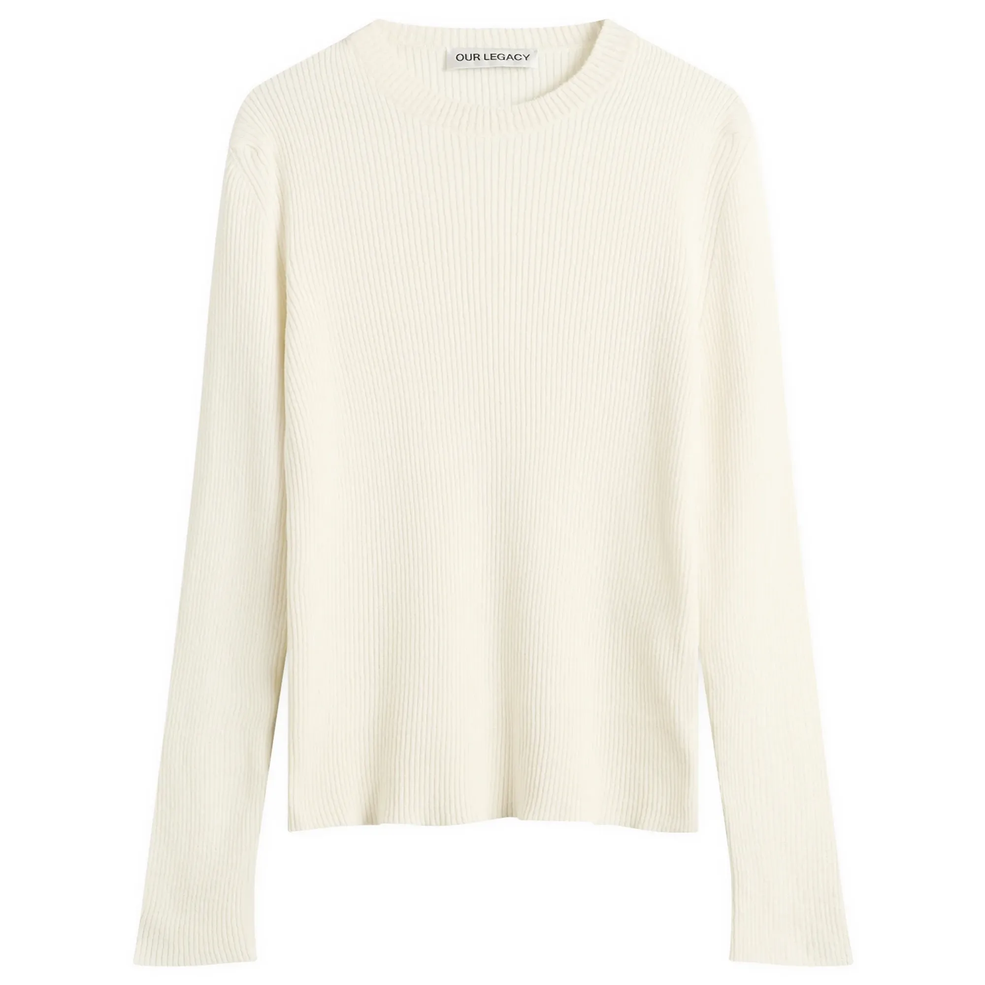 Our Legacy Men's Silk Compact Roundneck White