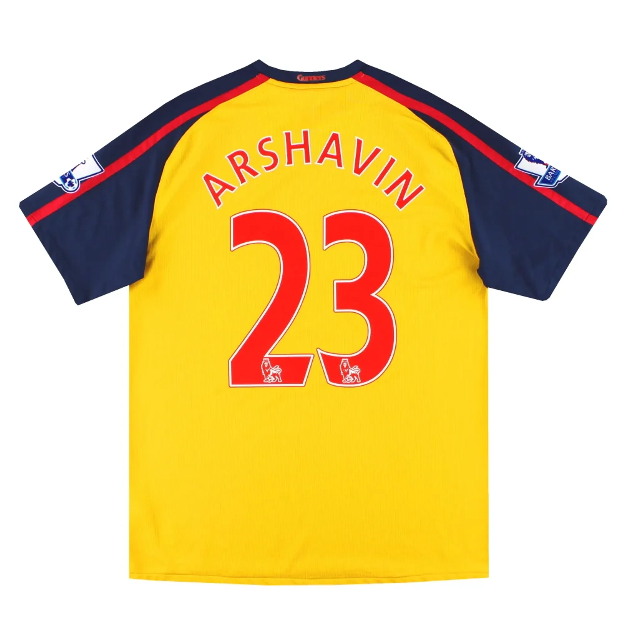 2008-09 Arsenal Nike Away Shirt Arshavin #23 L - Arsenal / Excellent 