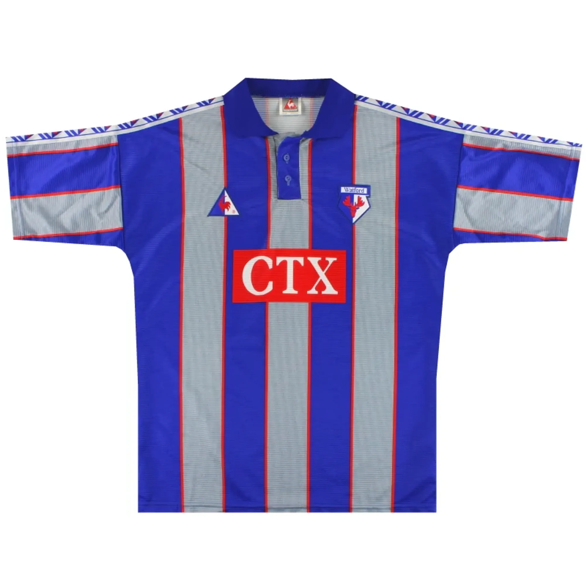 1998-99 Watford Le Coq Sportif Away Shirt M - Watford / Excellent 