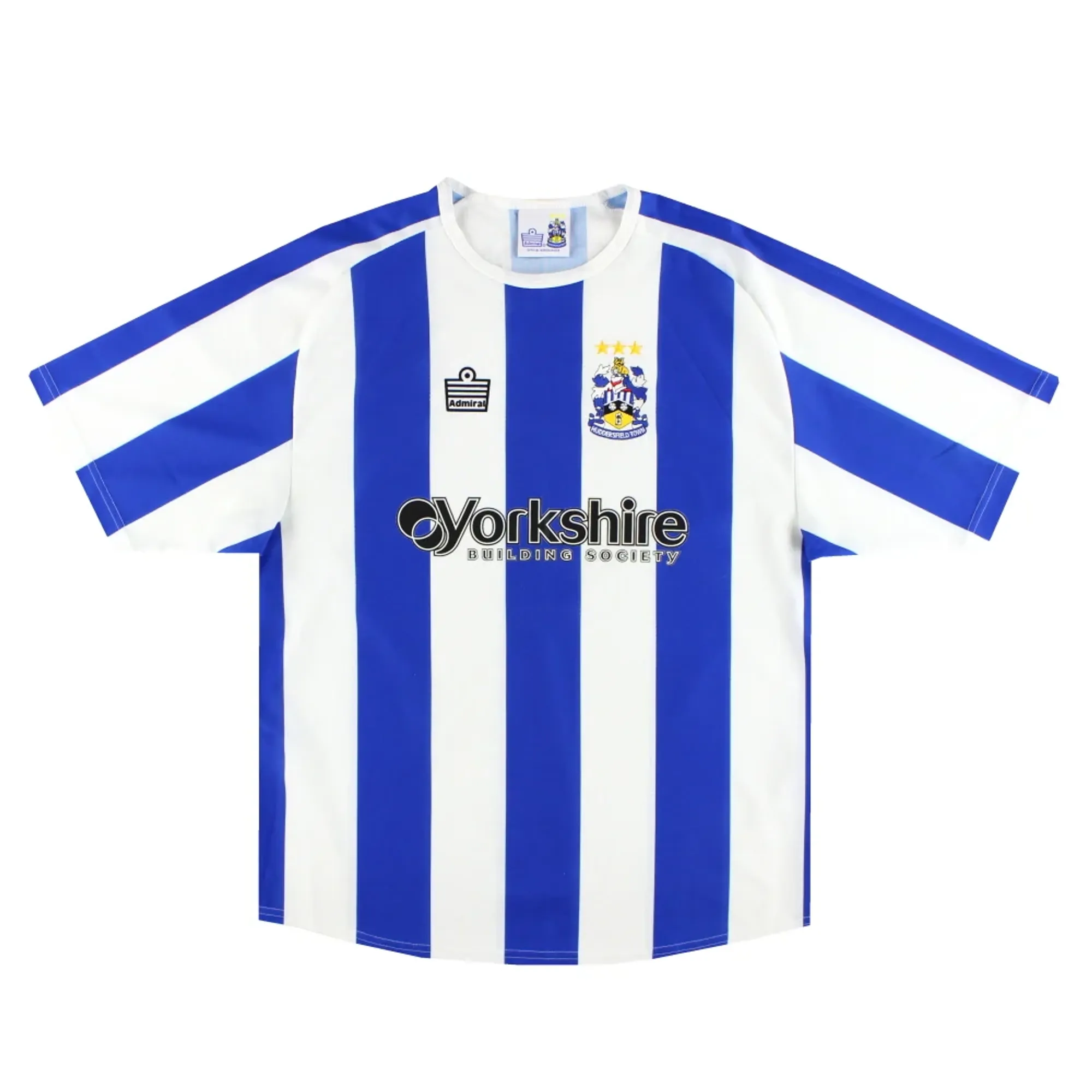 2005-07 Huddersfield Town Admiral Home Shirt *Mint* L - Huddersfield Town / Mint 
