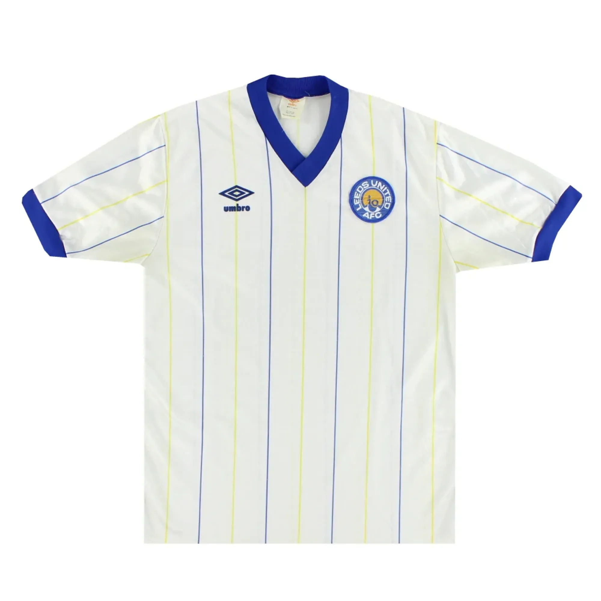 1981-84 Leeds Umbro Home Shirt M - Leeds / Excellent 