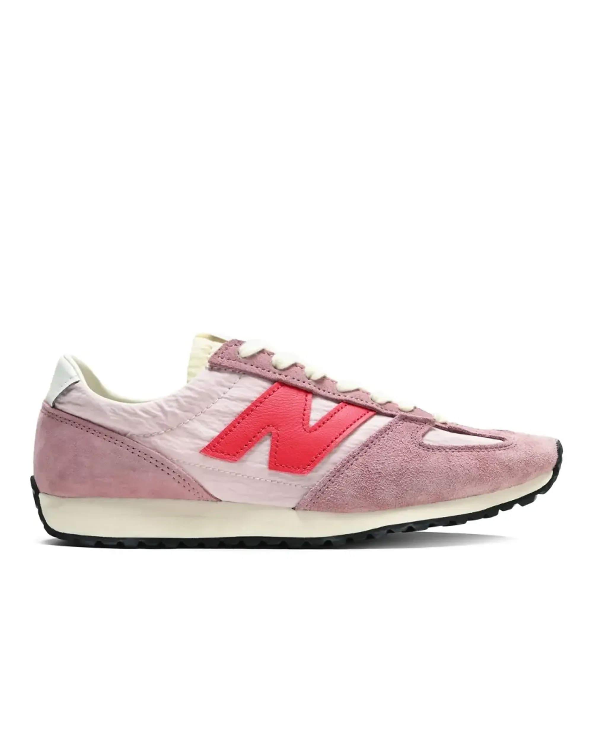 New Balance Unisex 471 in Pink/Red Suede/Mesh