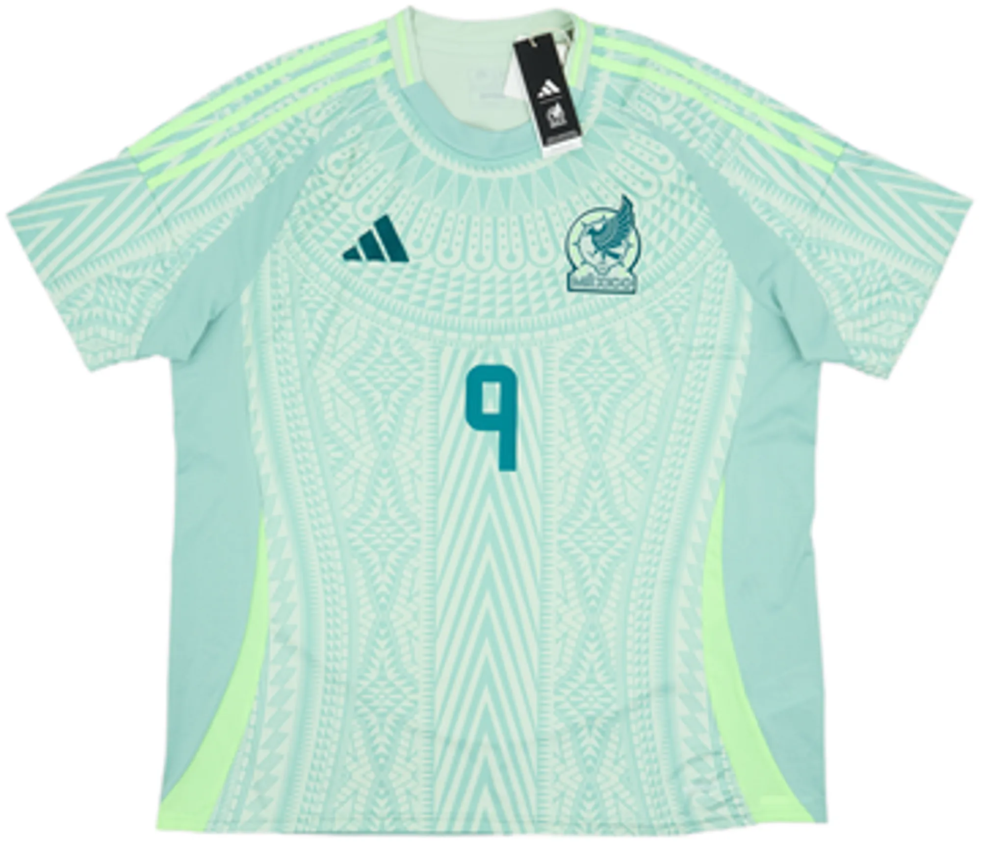 2024-25 Mexico Away Shirt Raul #9 (L)