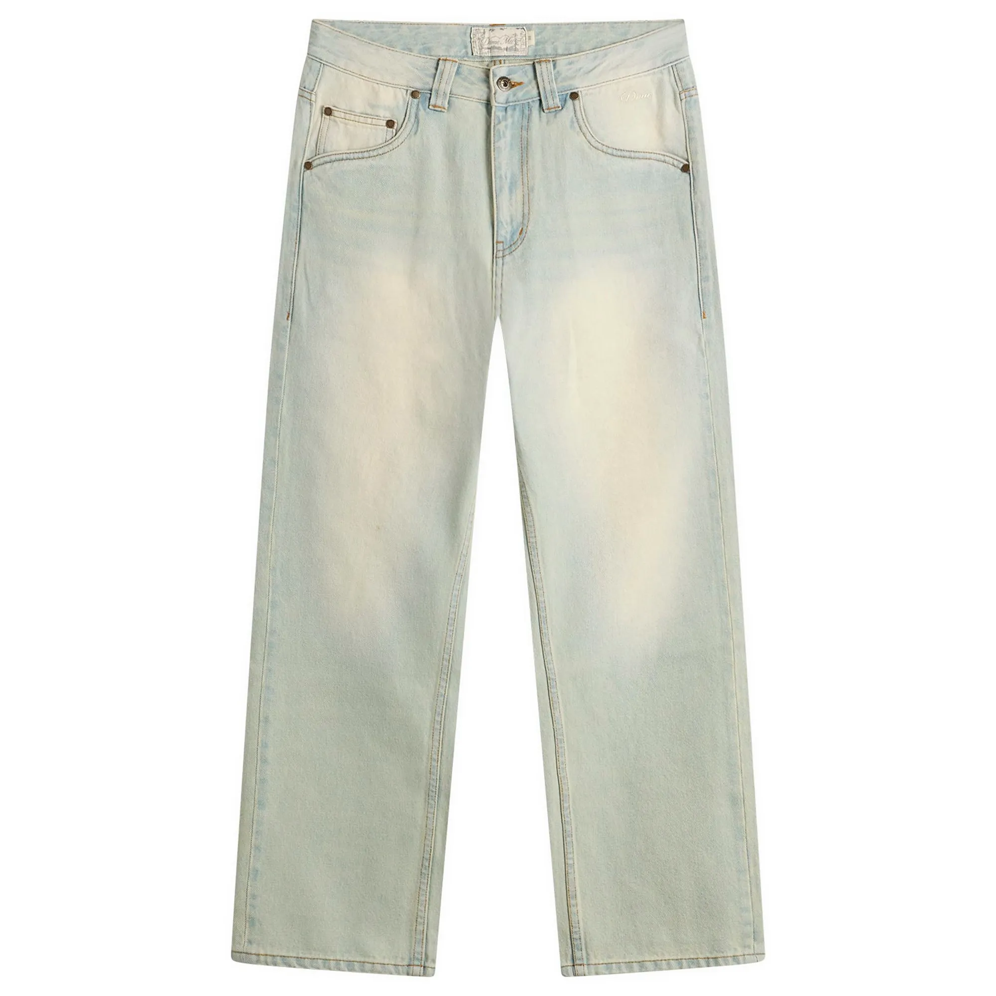 Dime Women's Relaxed Denim Pants Bleached Sky