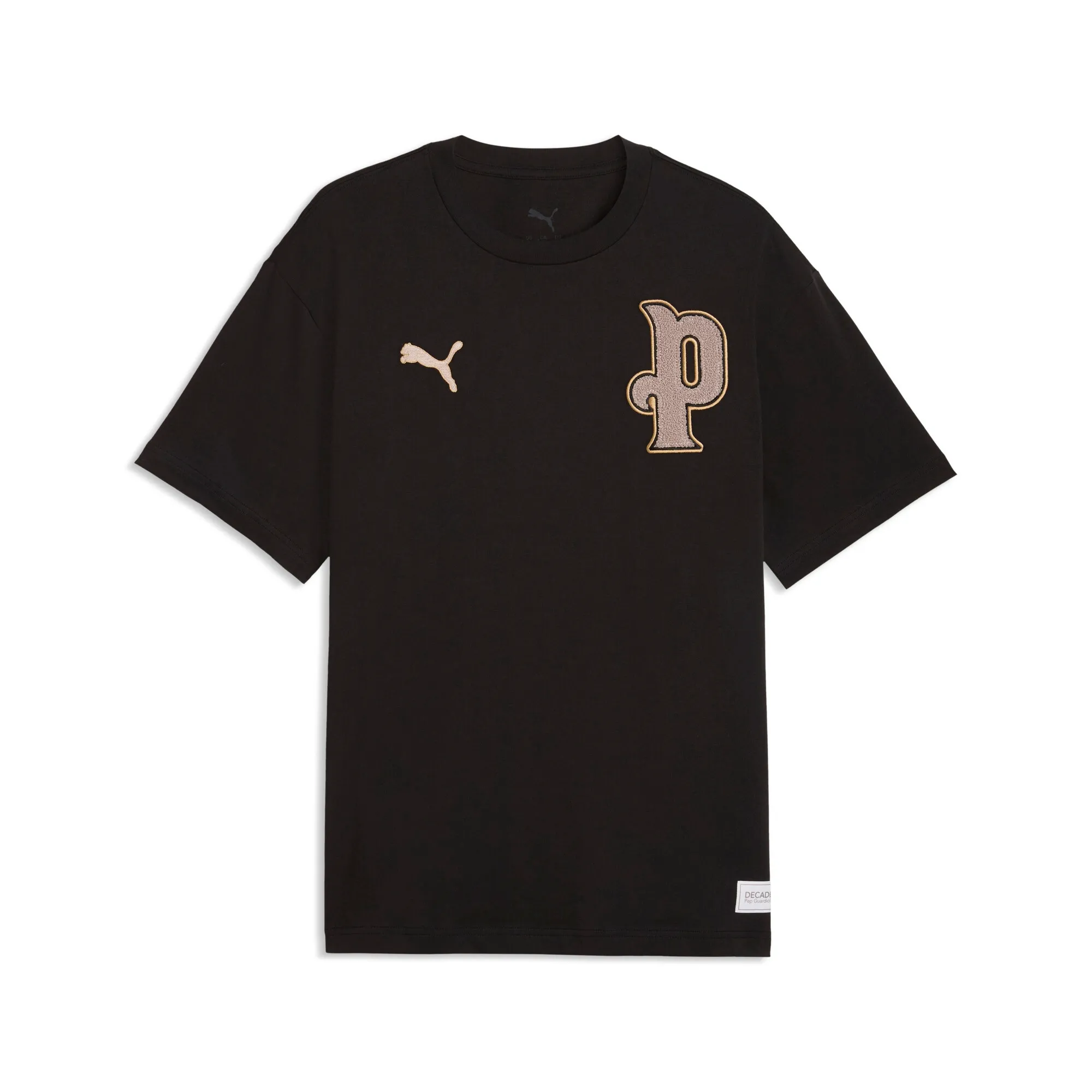PUMA Manchester City 10th Anniversary T-Shirt Men in Black | Size Large