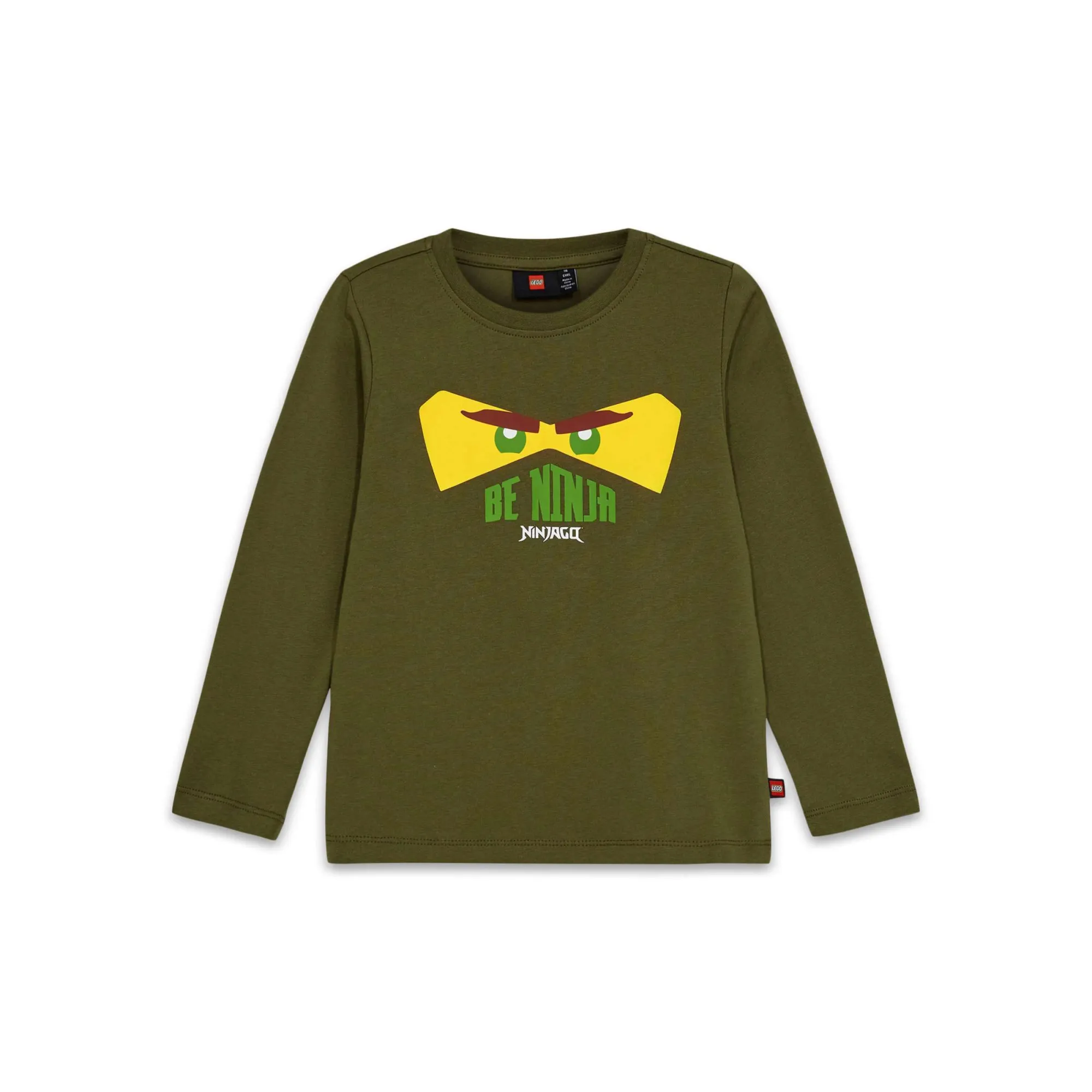 Kids Long-Sleeve T-Shirt - Dark Khaki