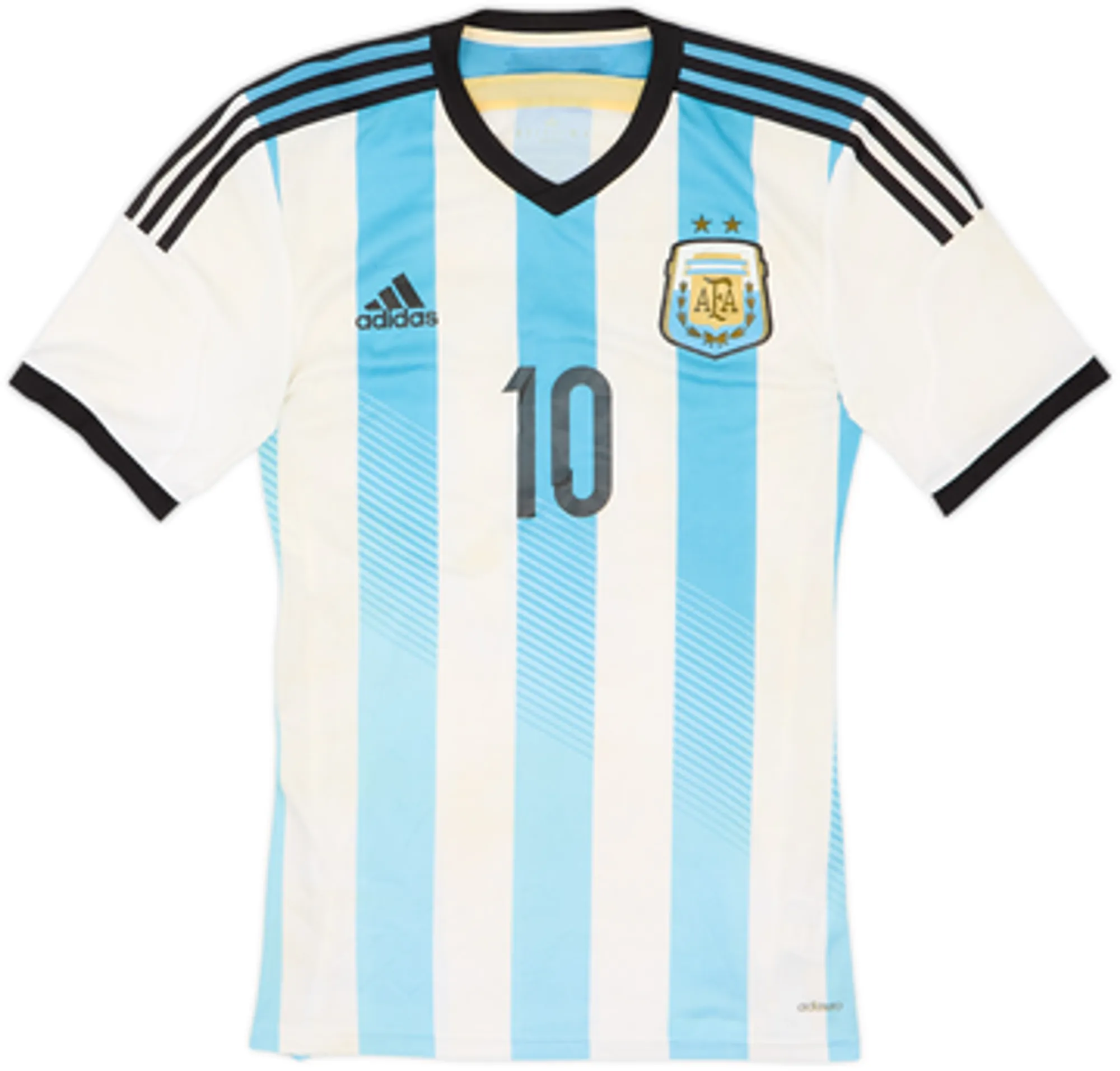2013-15 Argentina Authentic Home Shirt Messi #10 - 6/10 - (S)