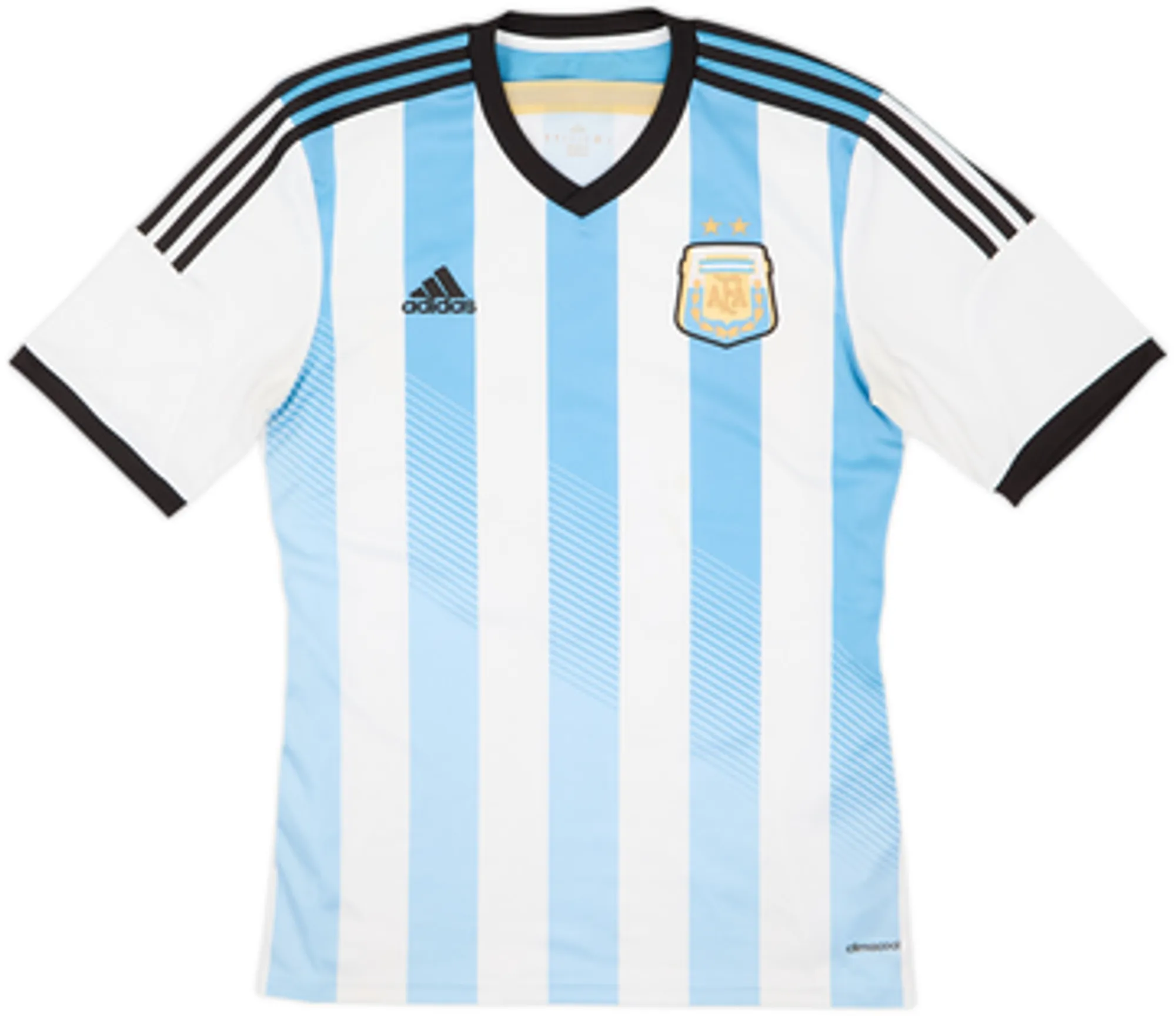 2013-15 Argentina Home Shirt Kun Aguero #16 - 6/10 - (M)