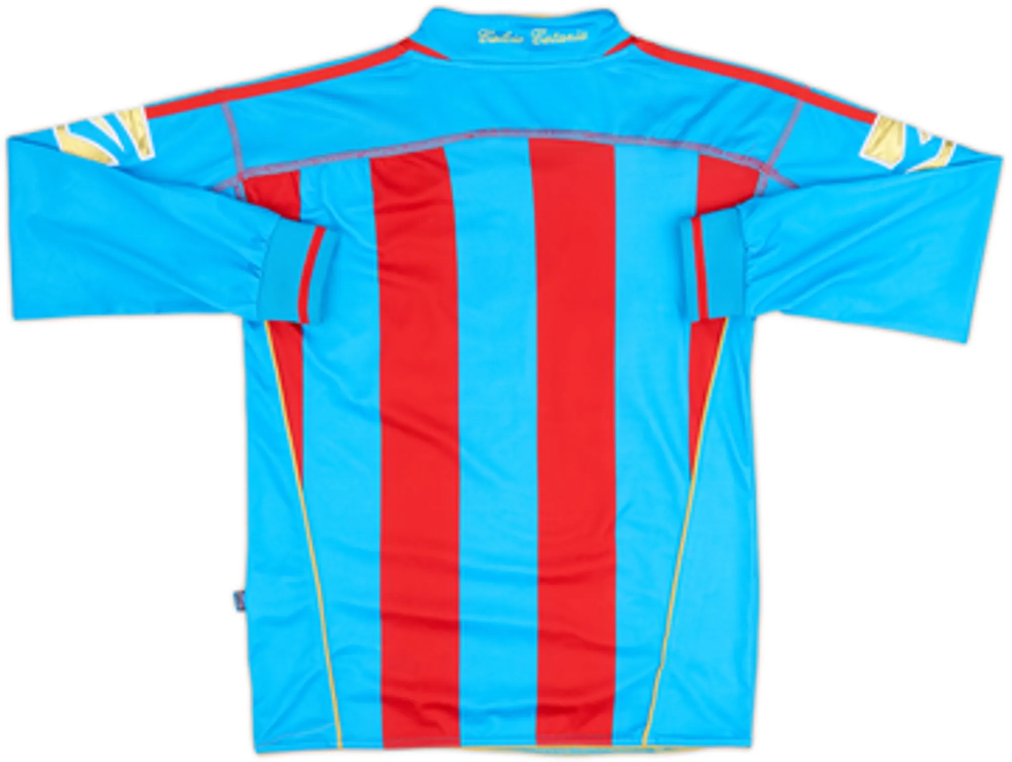 2007-08 Catania Home L/S Shirt - 6/10 - (XS)
