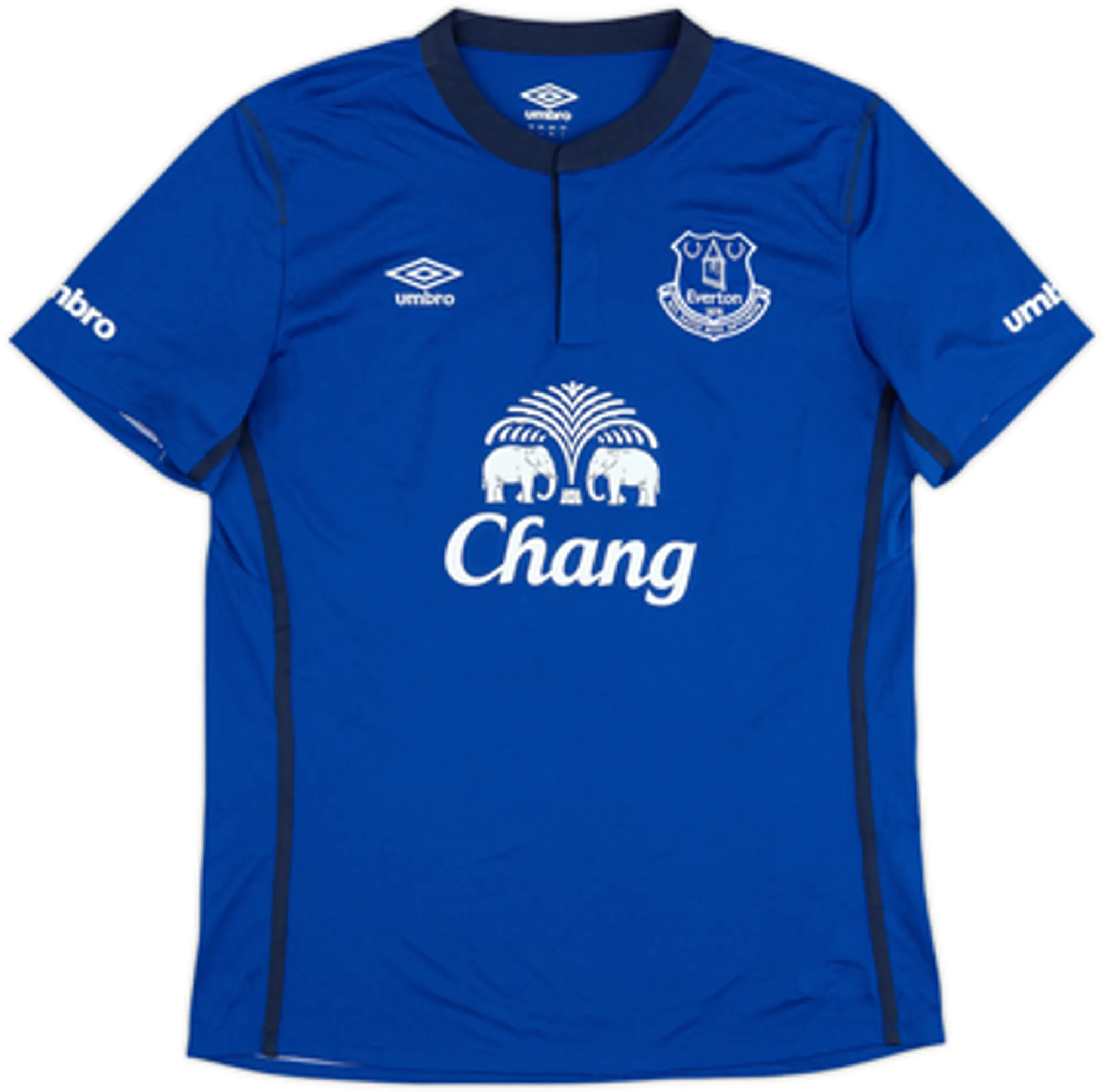 2014-15 Everton Home Shirt Oviedo #8 - 10/10 - (L)