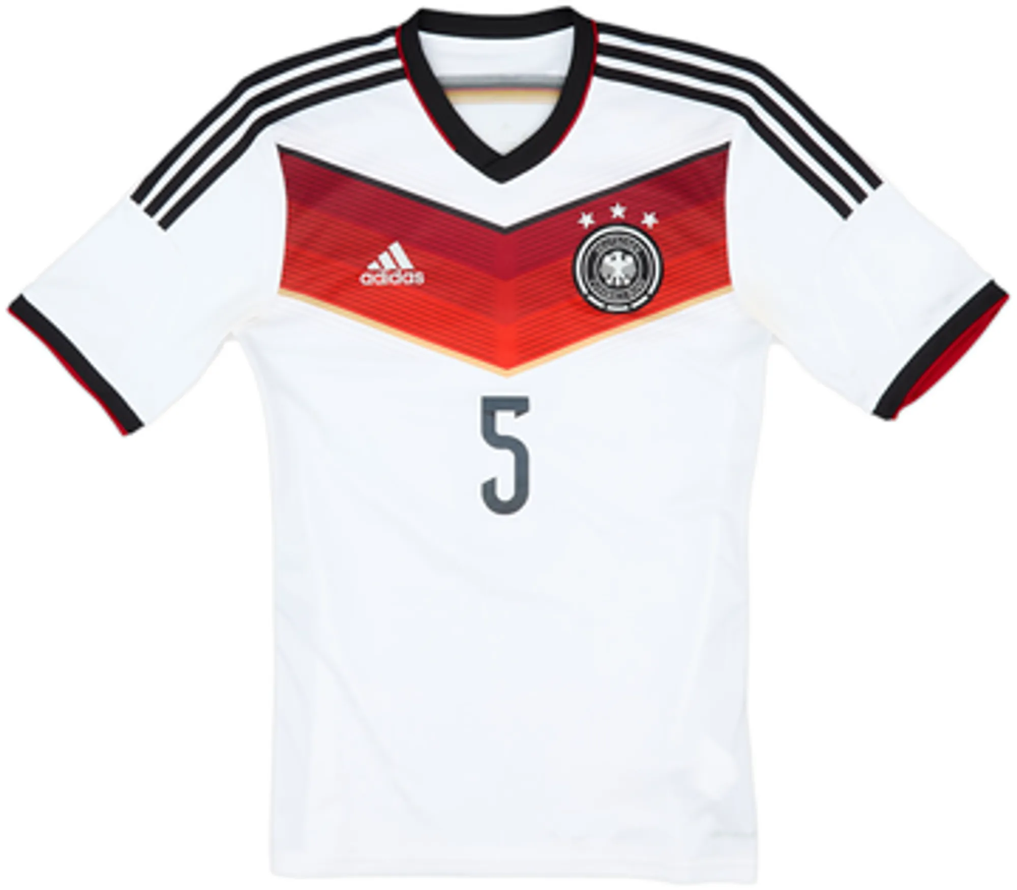 2014-15 Germany Home Shirt Hummels #5 - 5/10 - (S)