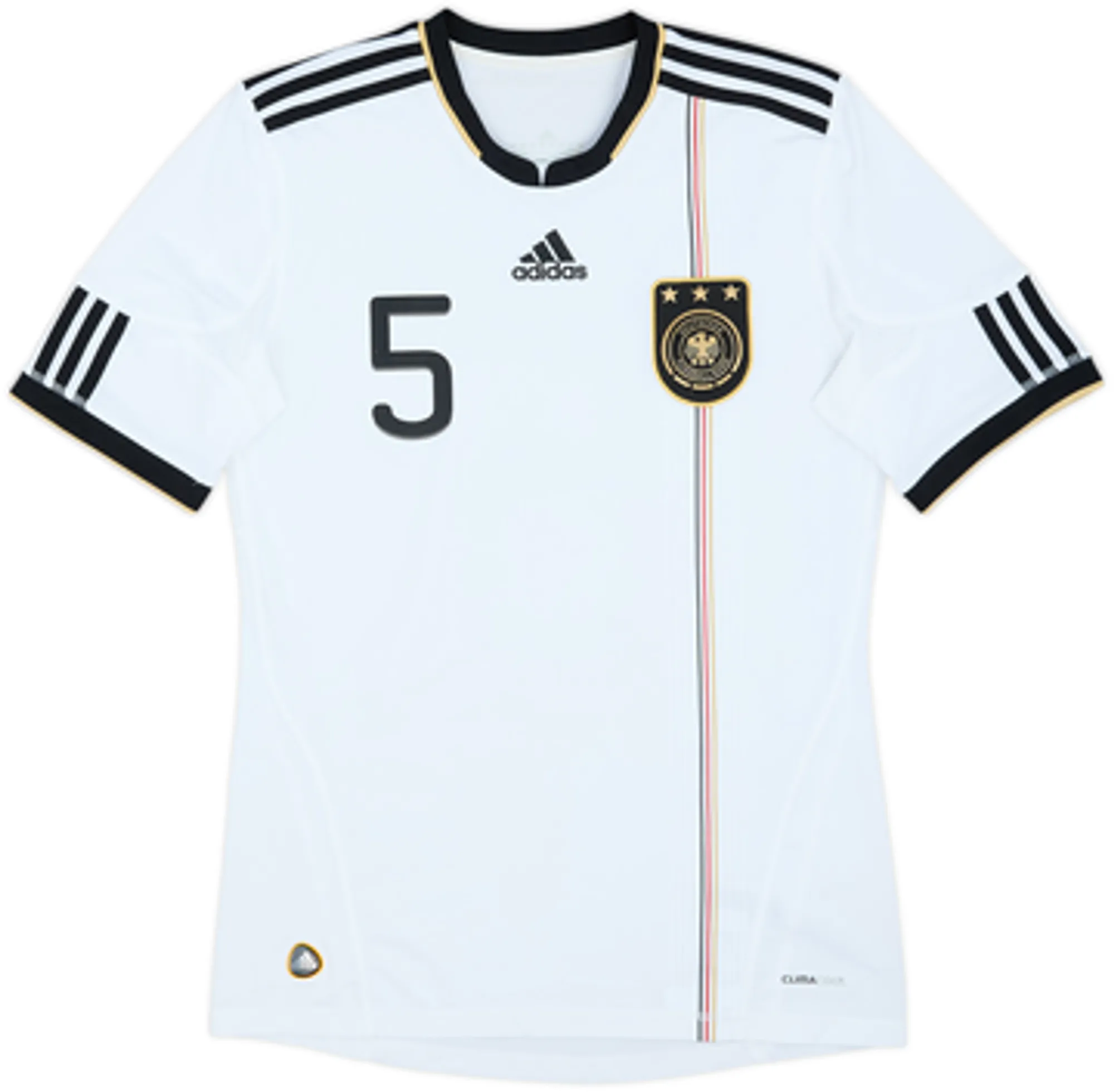 2010-11 Germany Home Shirt Beckenbauer #5 - 8/10 - (S)