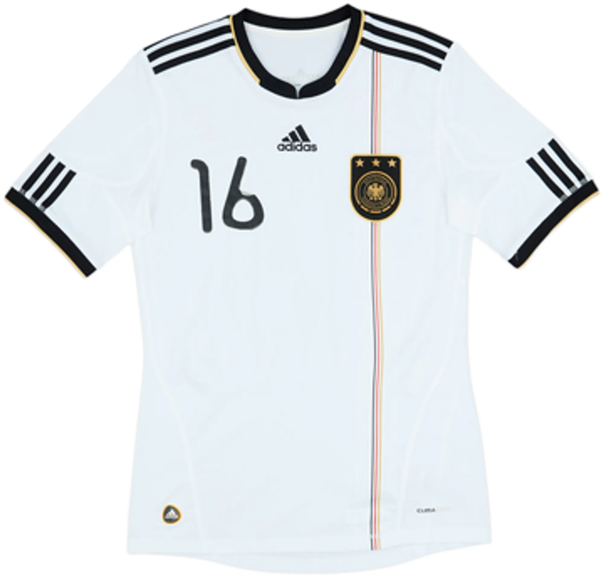 2010-11 Germany Home Shirt Lahm #16 - 4/10 - (S)
