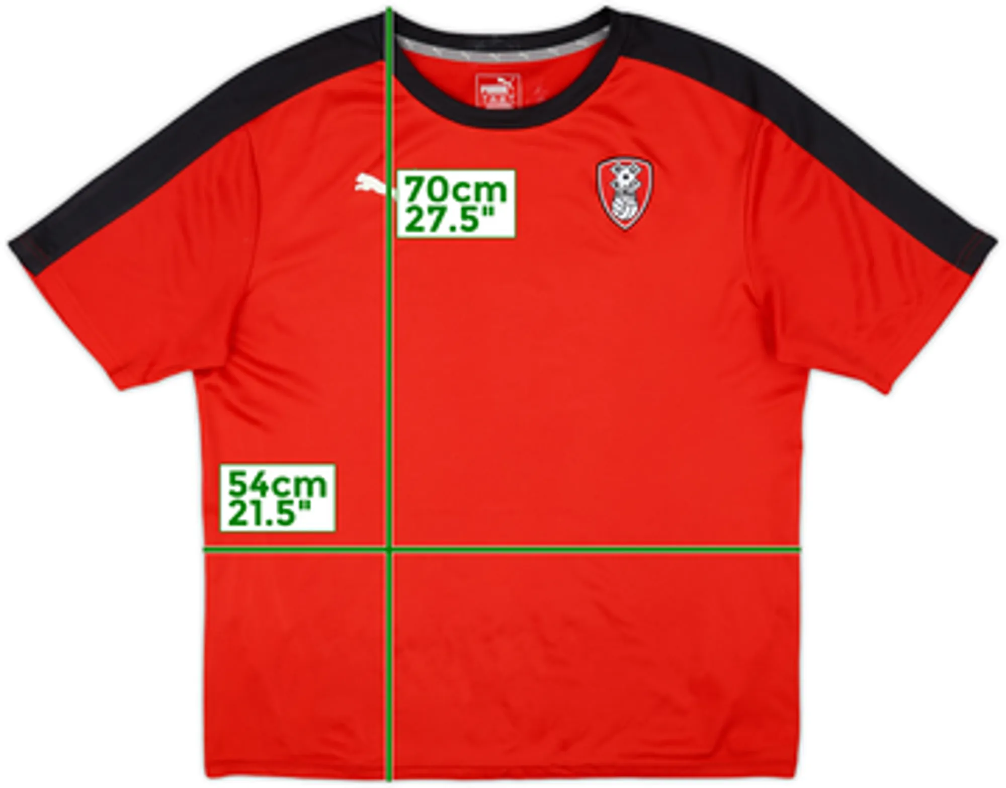 2015-16 Rotherham Puma Training Shirt - 8/10 - (L)