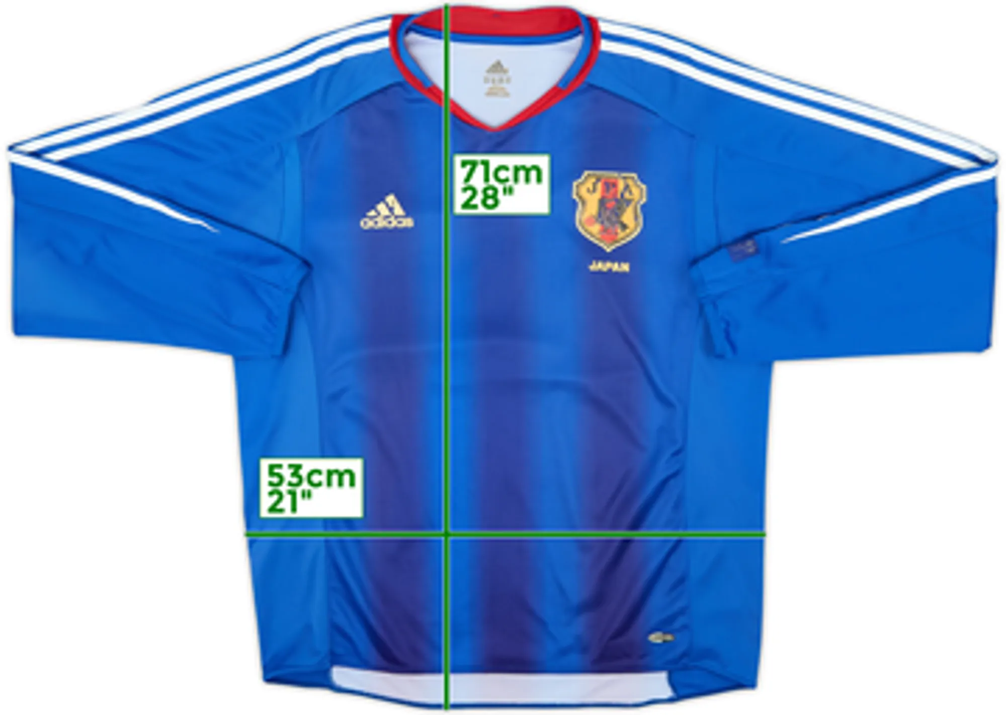 2004-06 Japan Authentic Home L/S Shirt - 5/10 - (L)