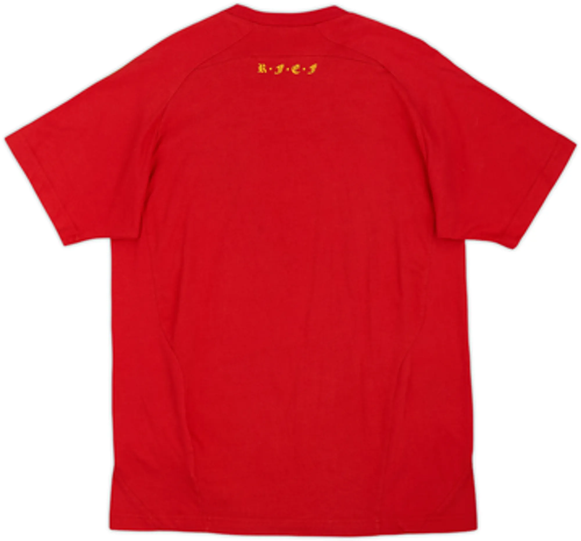 2009-10 Spain adidas Cotton Tee - 8/10 - (S)