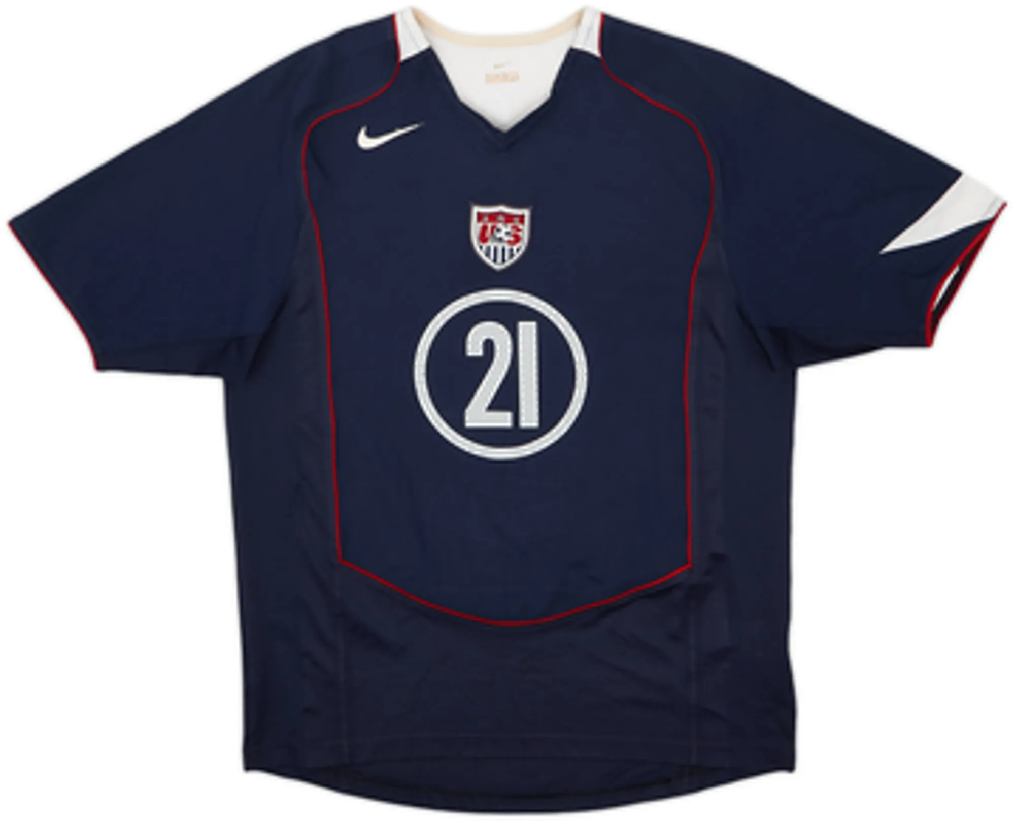 2004-06 USA Away Shirt Donovan #21 - 9/10 - (M)