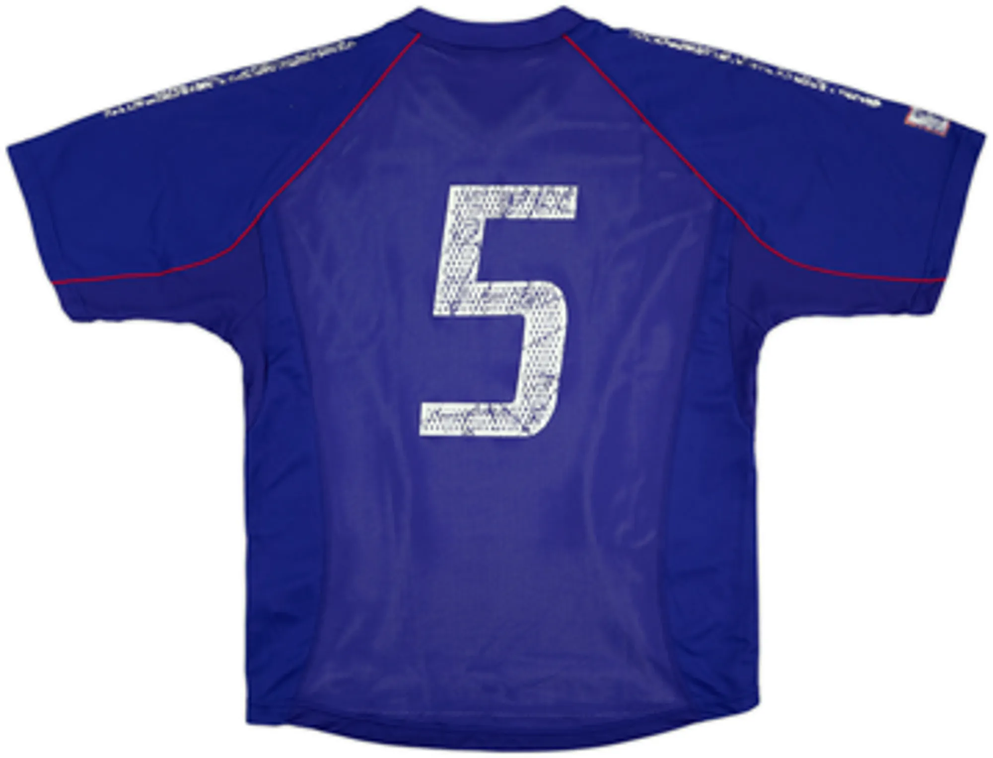 2002-04 Japan Player Issue Home Shirt #5 - 4/10 - (S)