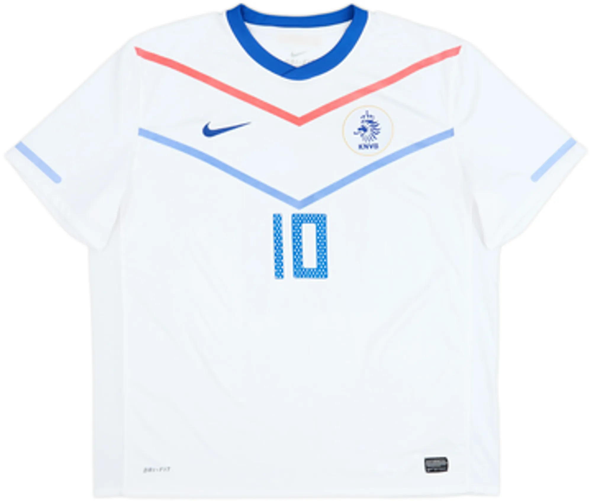 2010-11 Netherlands Away Shirt Sneijder #10 - 6/10 - (XXL)