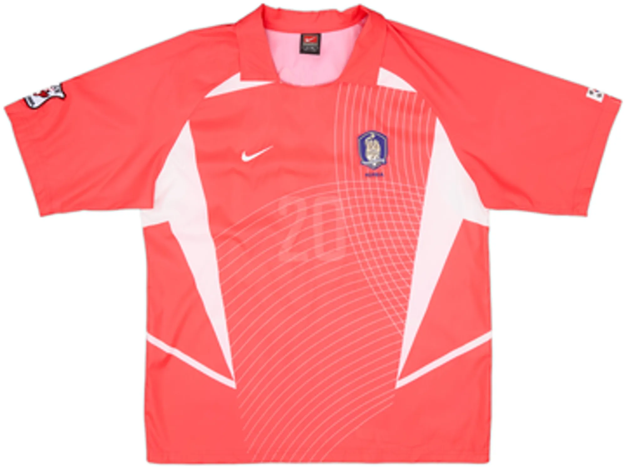 2002-03 South Korea Home Shirt M B Hong #20 - 5/10 - (L)