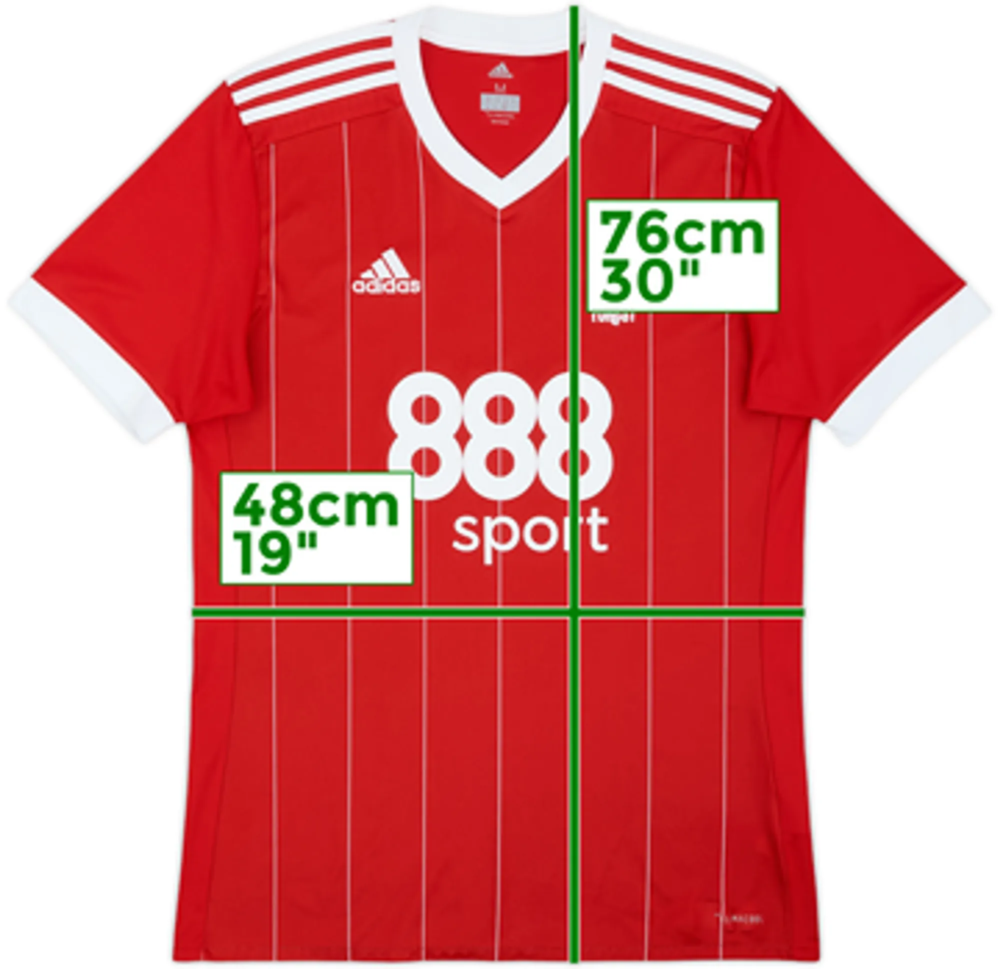 2017-18 Nottingham Forest Home Shirt - 6/10 - (M)
