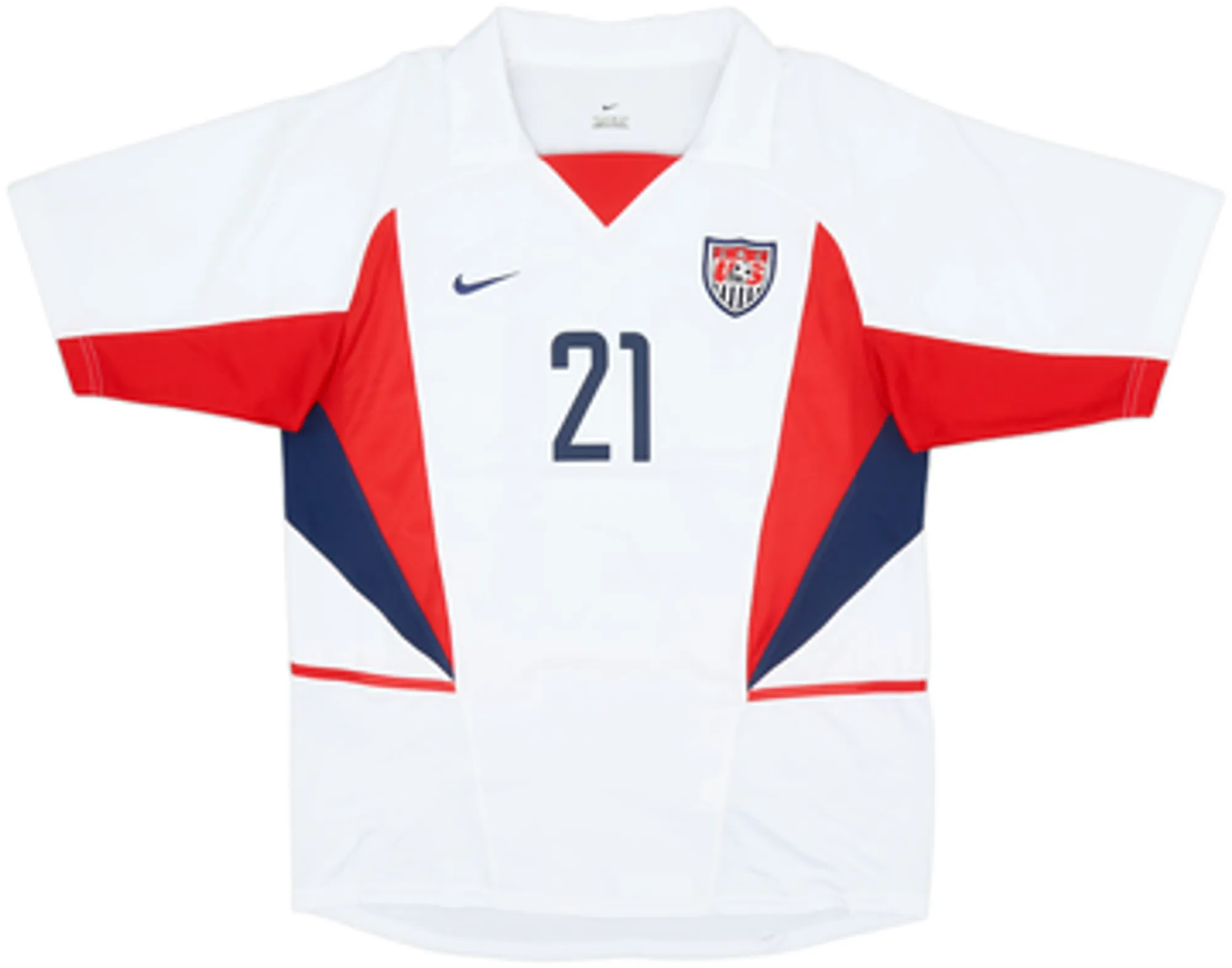 2002-03 USA Home Shirt Donovan #21 - 8/10 - (M)