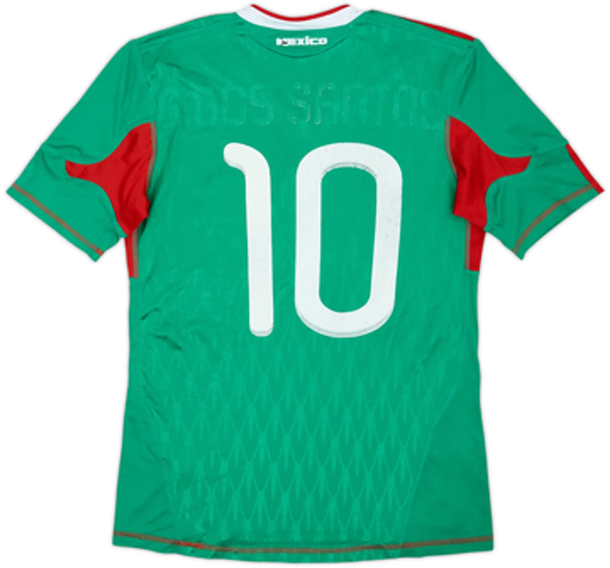 2009-11 Mexico Home Shirt #10 - 4/10 - (S)