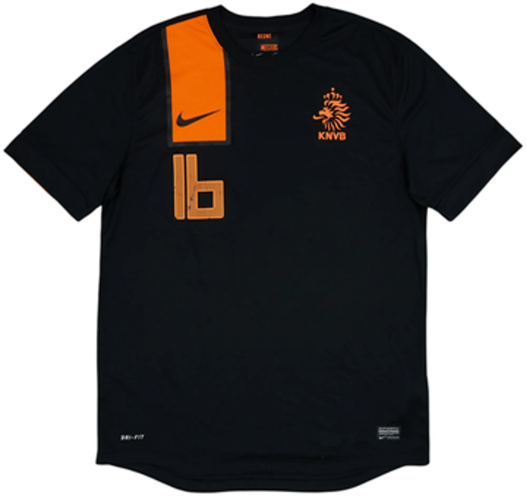 2012-13 Netherlands Away Shirt V.Persie #16 - 5/10 - (L)