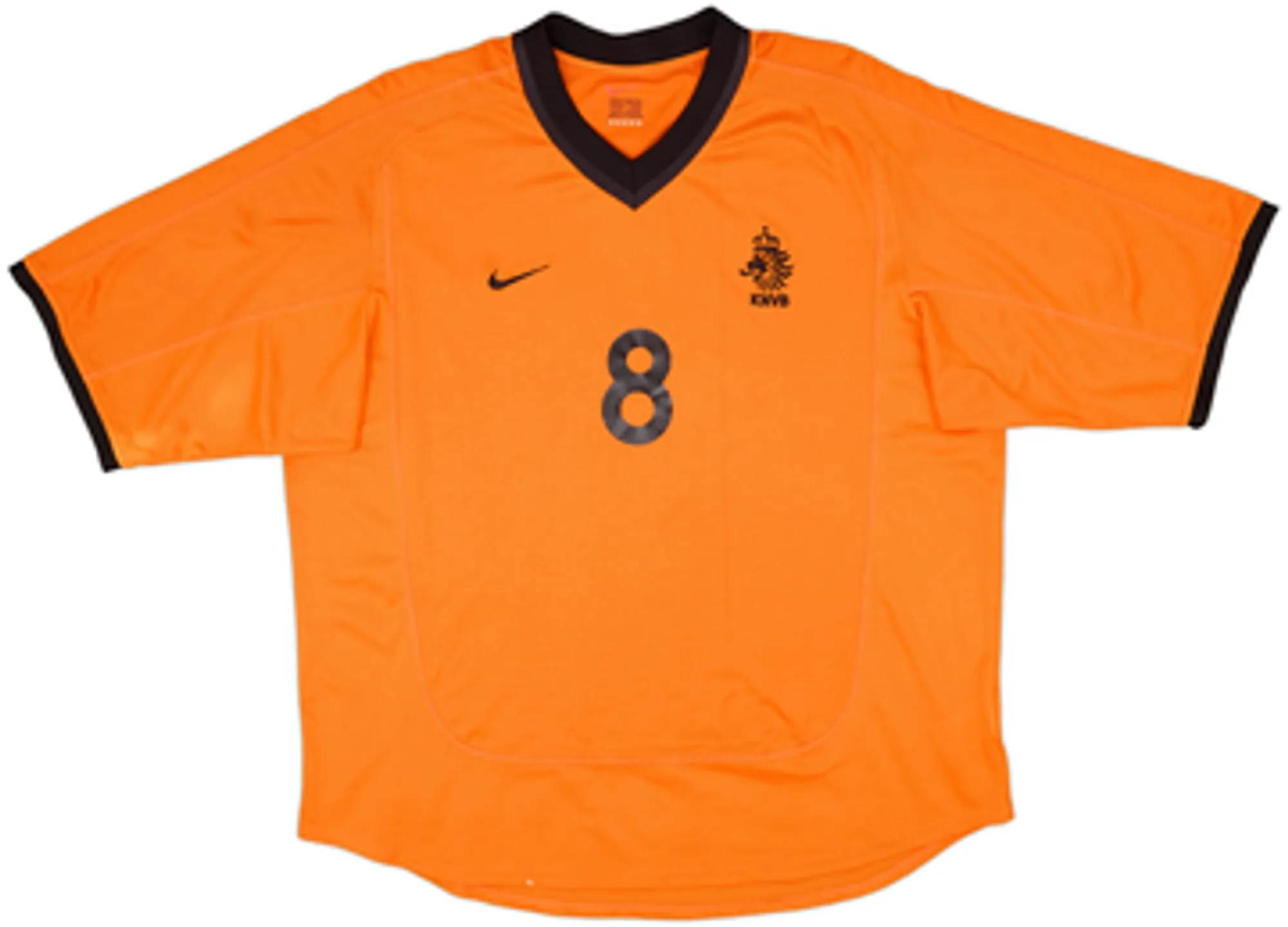 2000-02 Netherlands Home Shirt Davids #8 - 7/10 - (XXL)