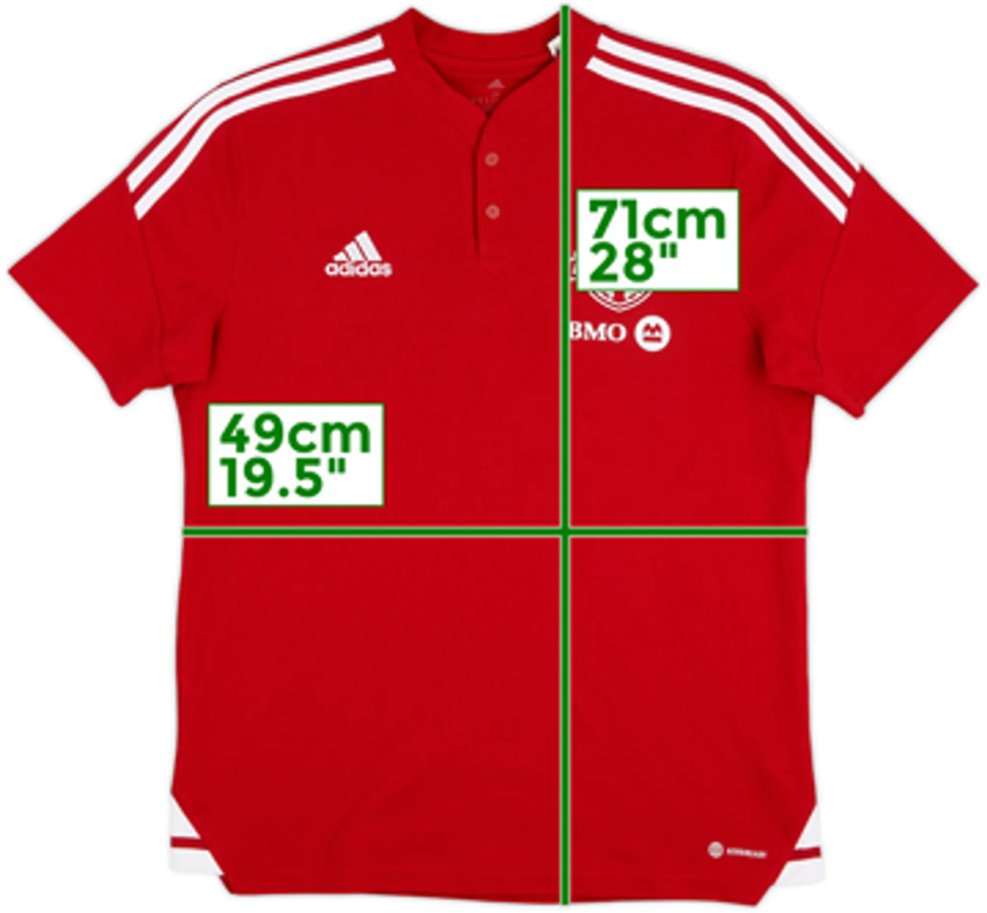 2021-22 Toronto adidas Polo Shirt - 10/10 - (M)