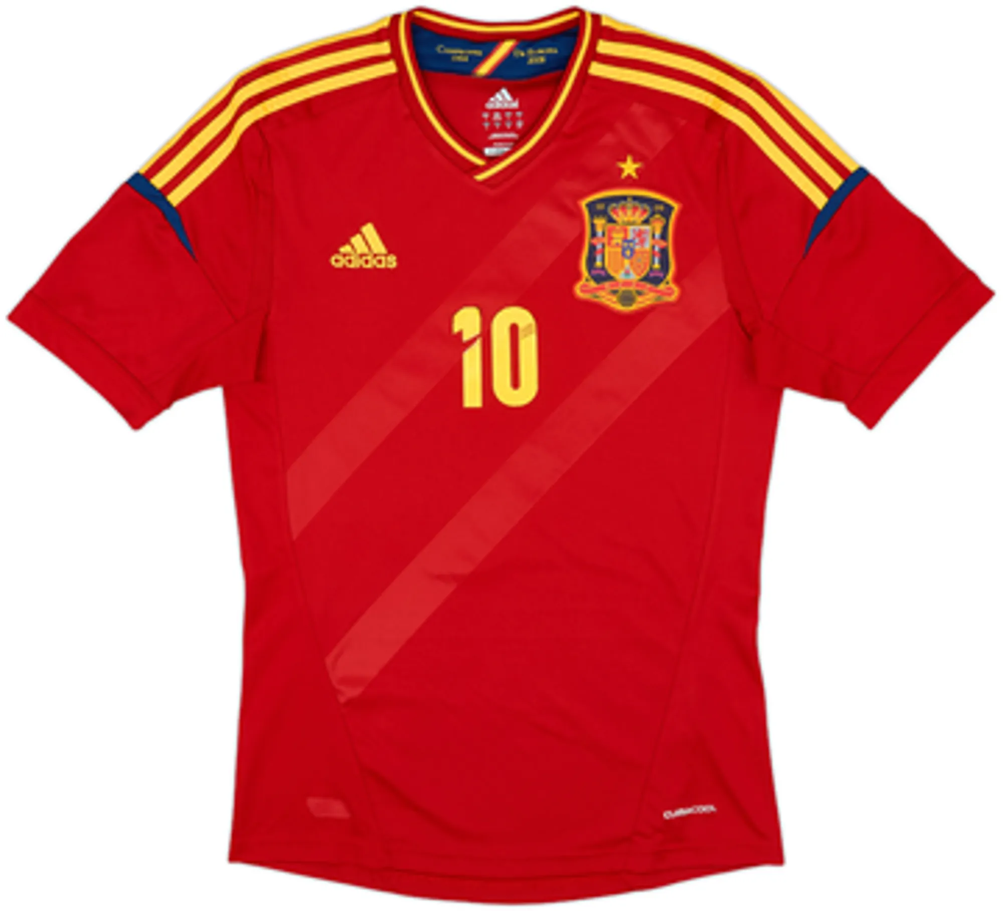 2011-12 Spain Home Shirt Fabregas #10 - 5/10 - (S)