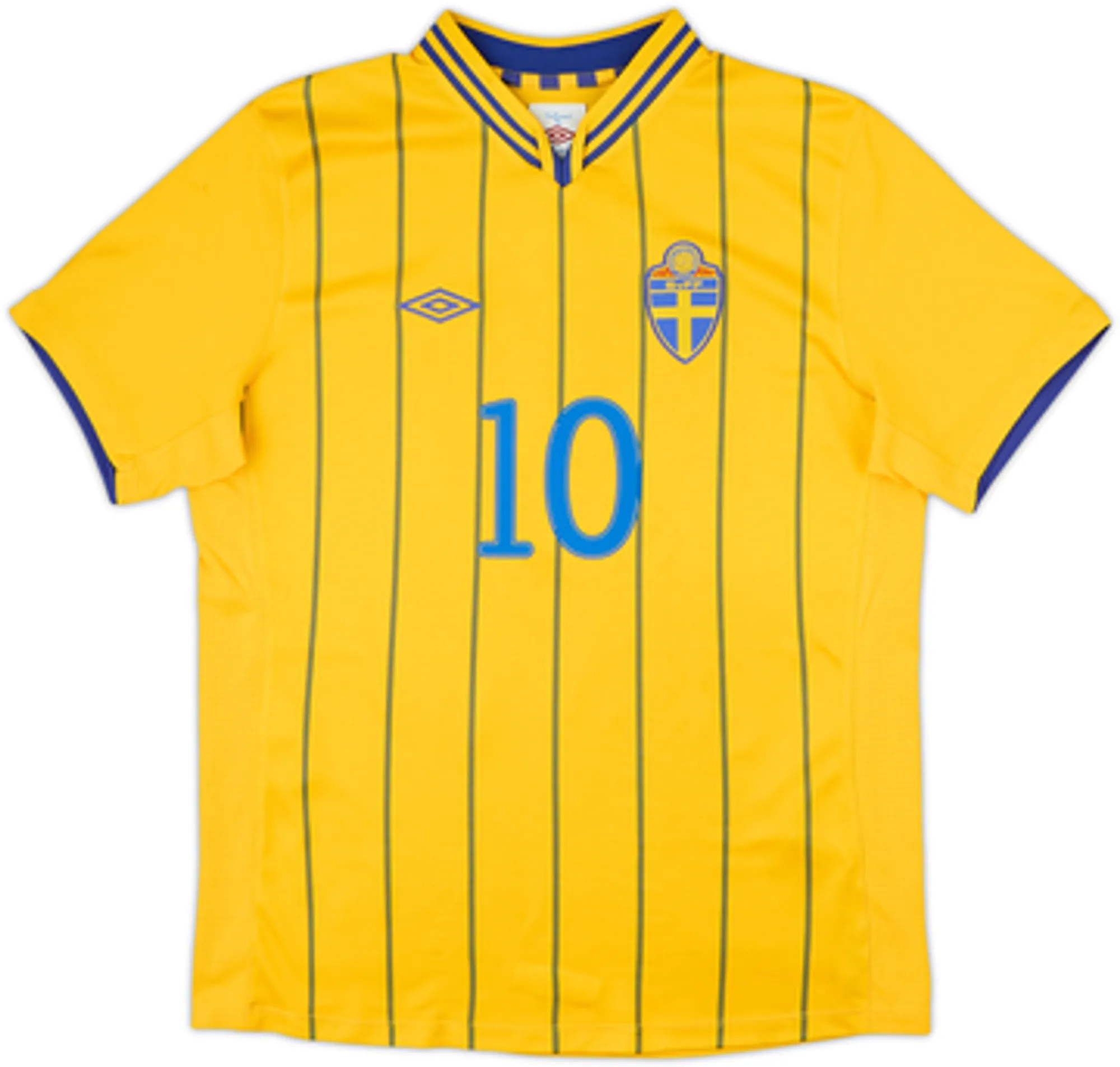2012-13 Sweden Home Shirt Ibrahimovic #10 - 6/10 - (XXL)