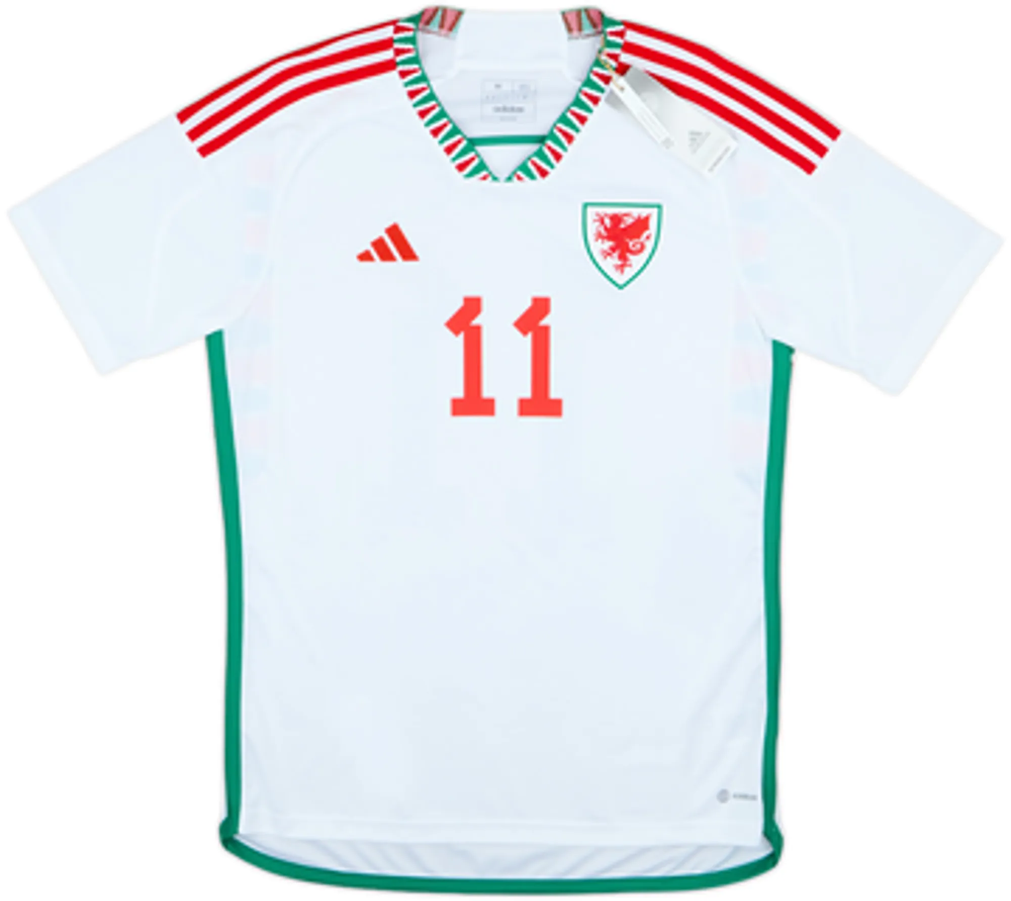 2022-23 Wales Away Shirt Bale #11 (M)