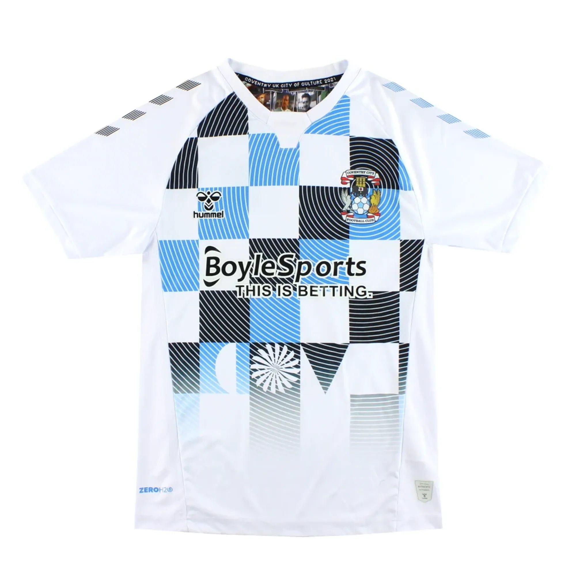 2020-21 Coventry Hummel Third Shirt S - Coventry City / Excellent 